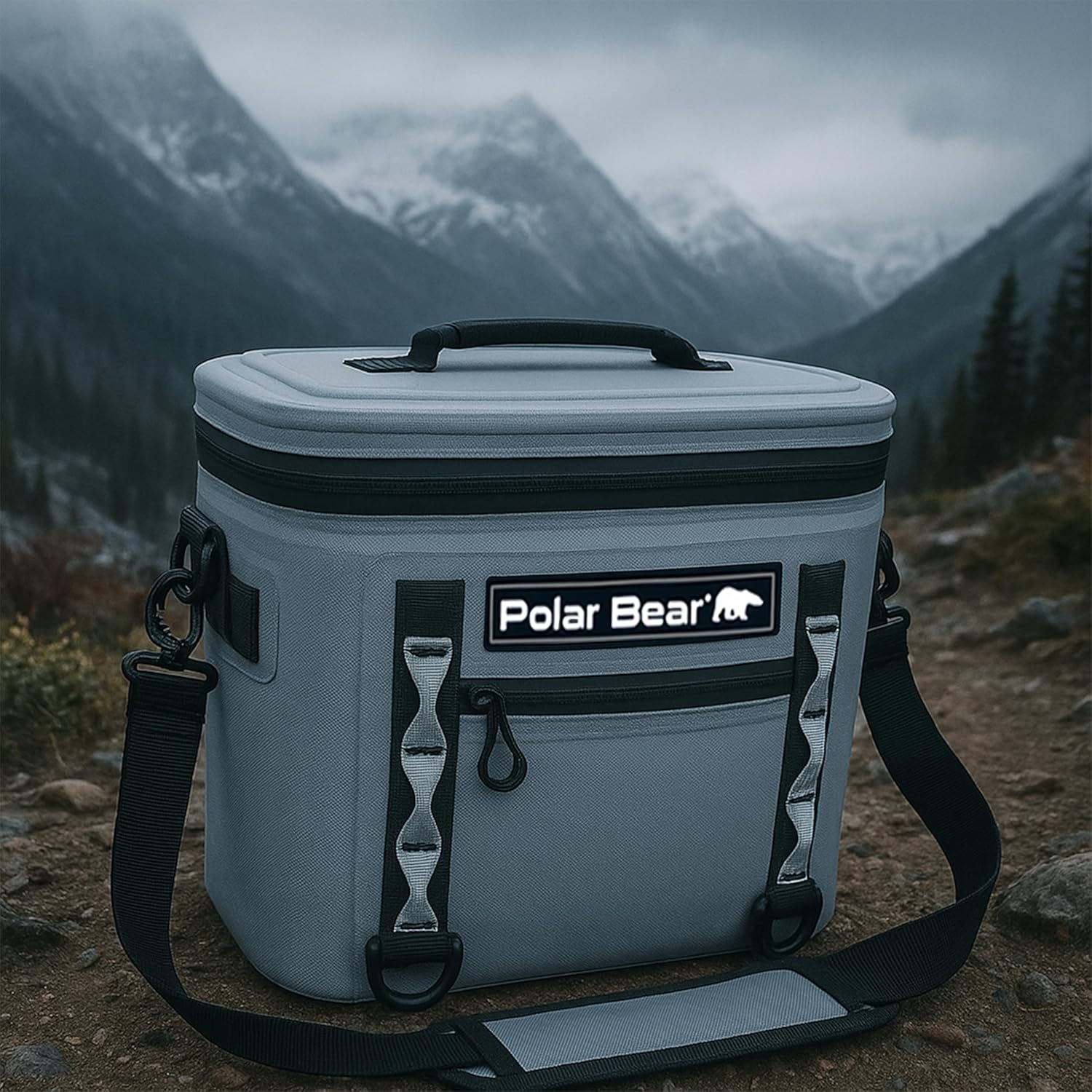 Polar Bear Coolers - Soft Topper Cooler Bag - Insulated Leak Proof Thermal Bag for Travel, Beach, or Camping - Heavy Duty & Portable - Made Waterproof - Keeps Ice up to 48 hrs - Image 9