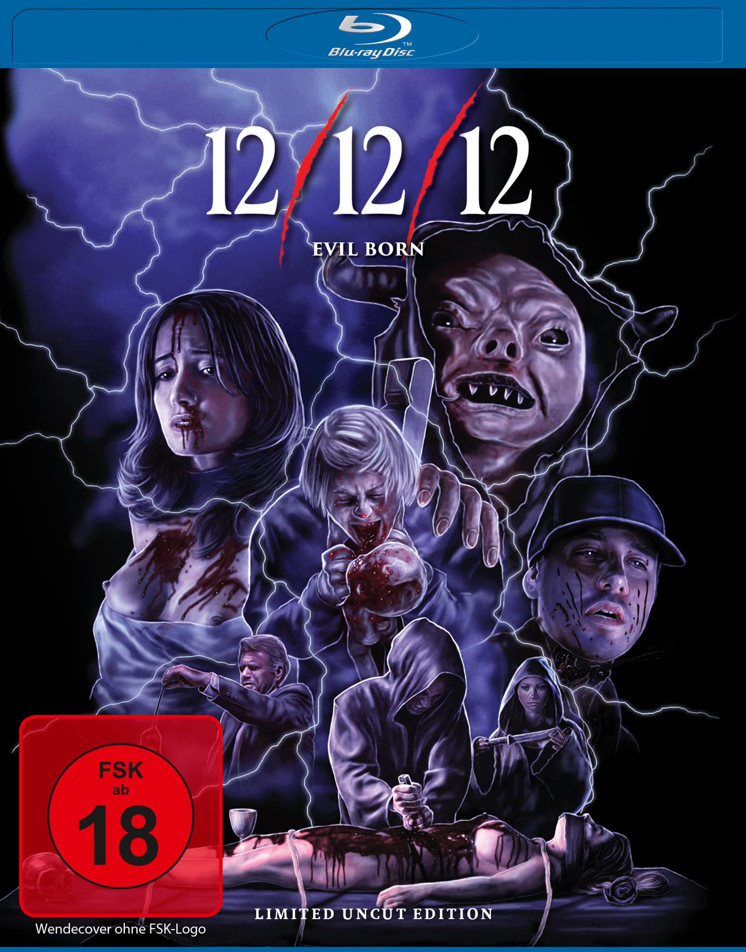 12/12/12 - Evil Born UNCUT [Blu-ray]: Amazon.de: Lane, Sara Malakul ...
