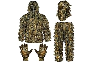 AYIN Ghillie Suit for Men: Concealment in Nature's Embrace