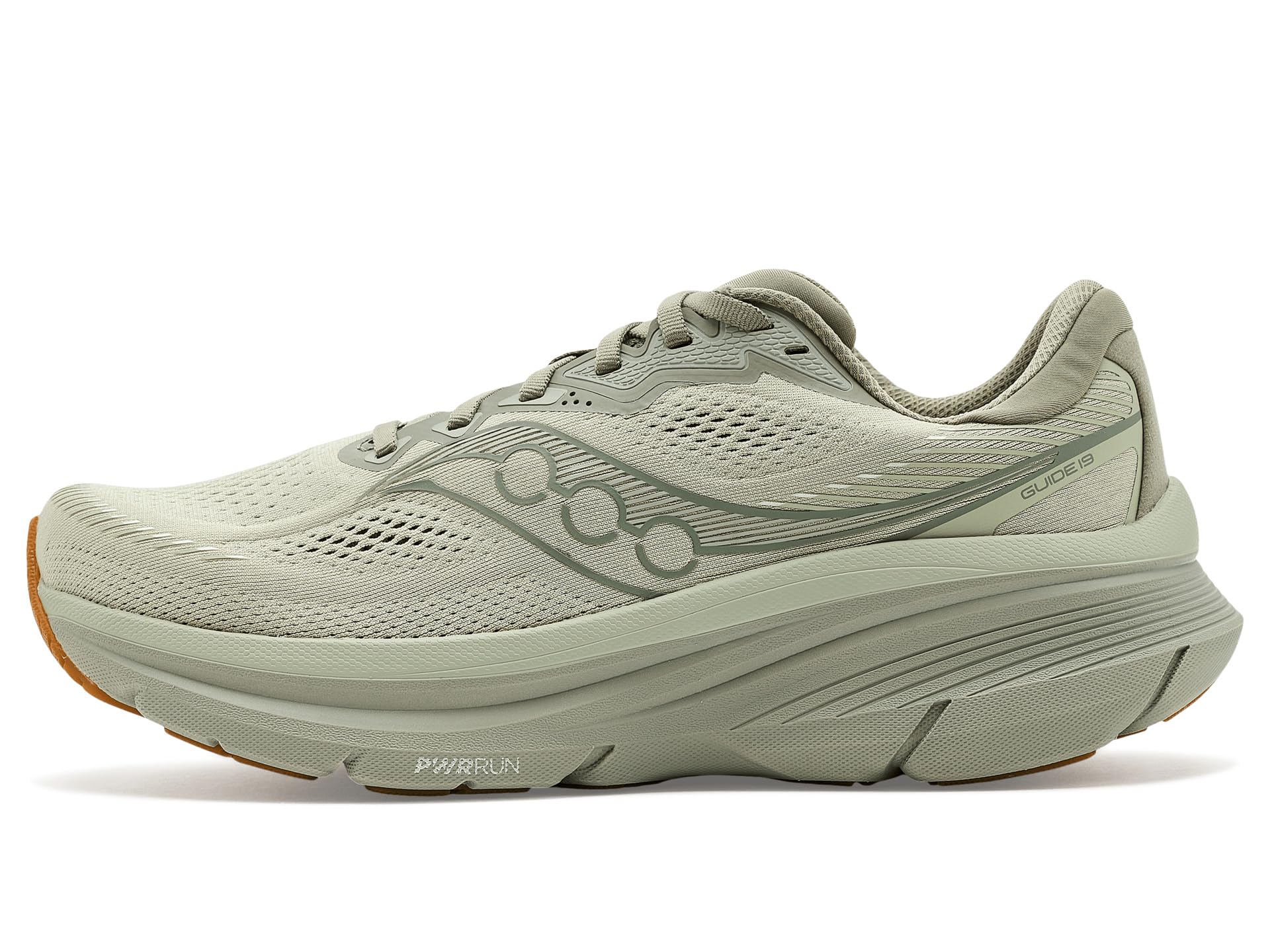 Saucony Guide 19 Color Sage Gum, Size 40.5 EU 140 - Sage Gum 40.5