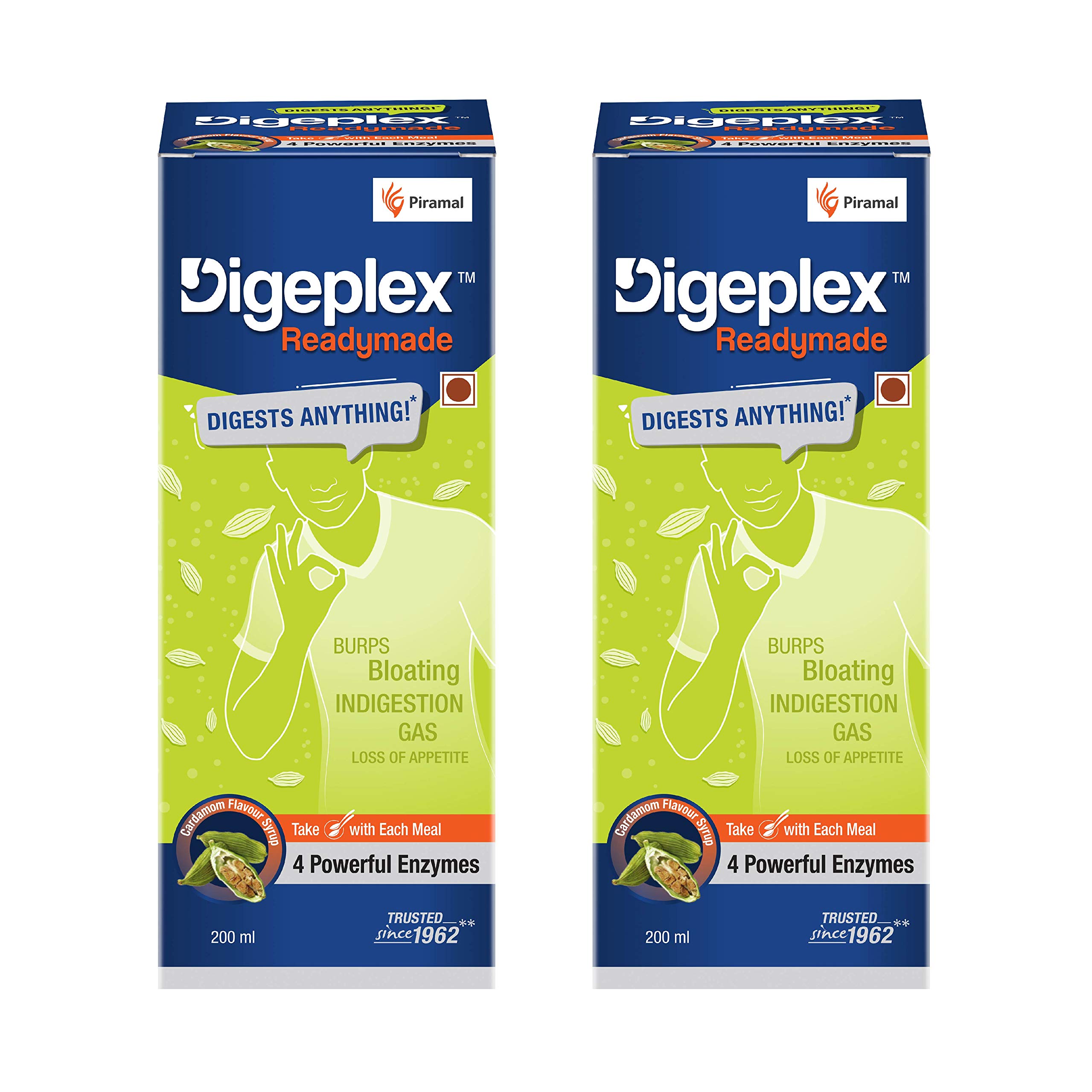 Digeplex Readymade Liquid, Pack of 2 (200 ml X 2), green