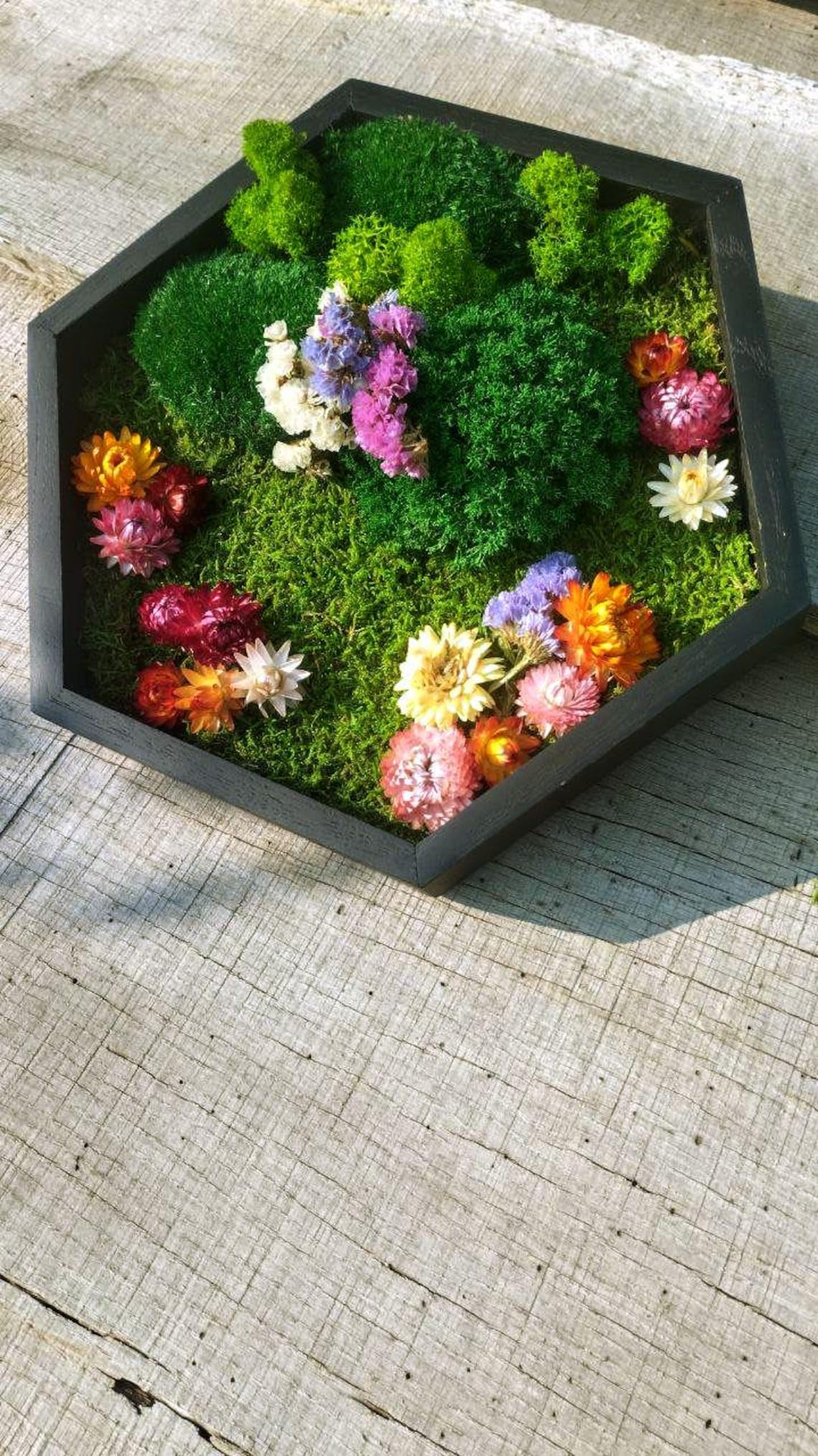 Floral Moss Art