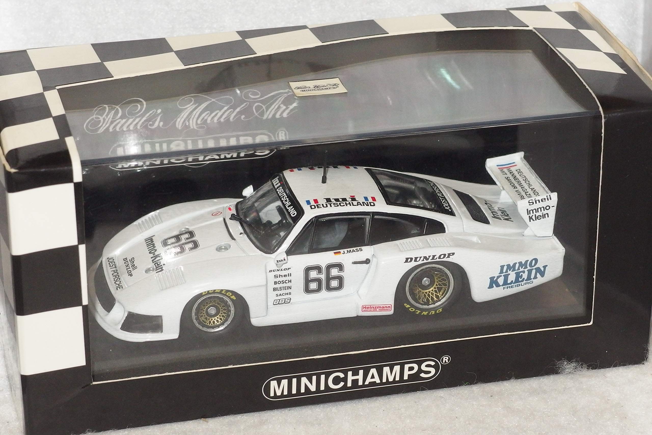 Amazon.co.jp: 1/43 PMA ミニチャンプス Porsche 935 #66 'Moby Dick