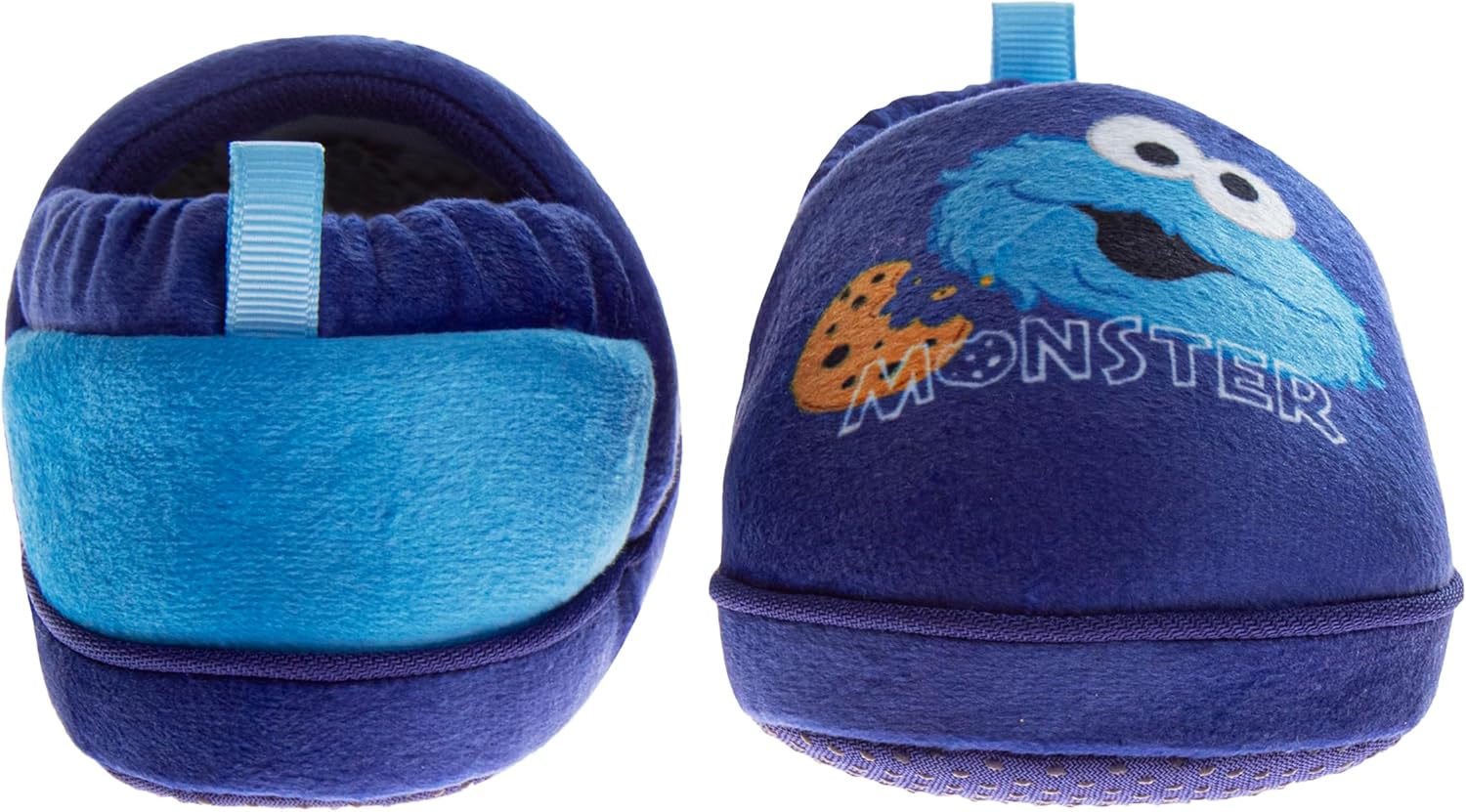 Sesame Street Slippers for Girls and Boys Elmo Cookie Monster Big Bird Abby Slipper Boots Warm Fluffy House Shoes Sizes: 3-4 Infant 5-10 Toddler - Image 3