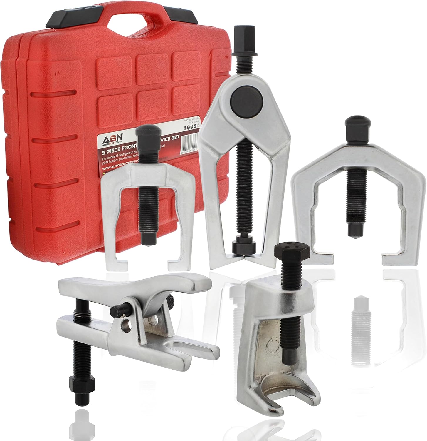 ABN Front End Service Tool Kit Ball Joint Separator Pitman Arm Tie Rod Puller 5