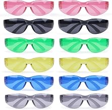 BISON LIFE Keystone Color Lens Safety Glasses | Anti Scratch | Impact Resistance | ANSI Z87.1 Standard | UV 400 Protection