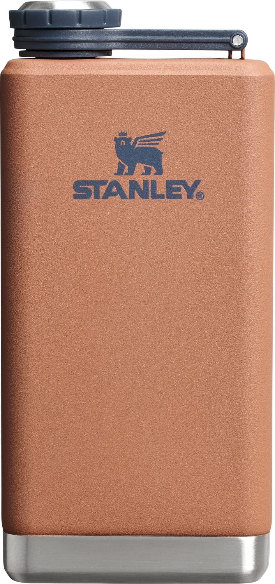 Stanley Adventure Pre-Party Flask 8 oz | Leakproof Hip Flask | Hinge Connected Never Lose Cap | Insulated Stainless Steel Liquor Container | BPA-Free | Toast