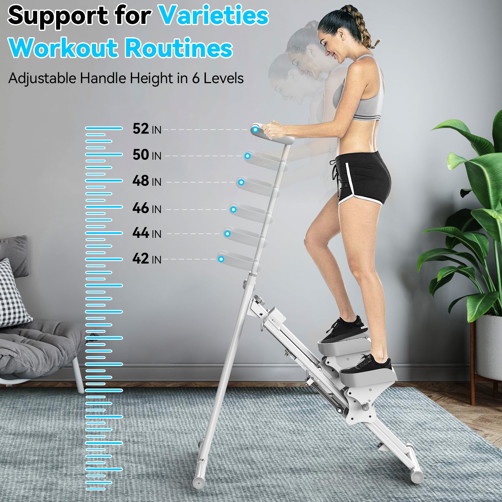 Fitness M Climbers Exercise MaxiClimber XL-2000 Vertical Climber