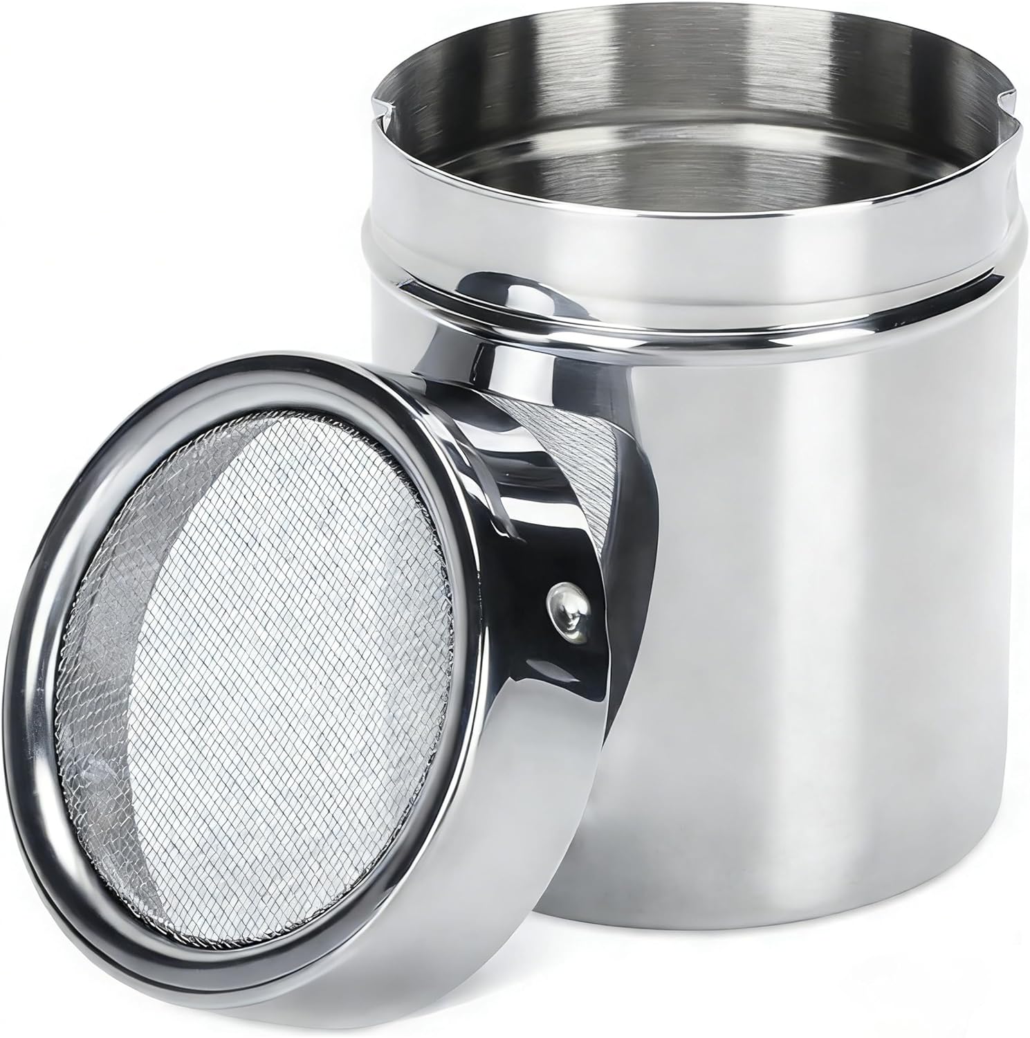 Powdered Sugar Shaker Duster, matcha shaker