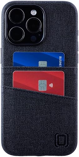 Miniatura 7 de Dockem Funda para iPhone 15 Pro Max con placa de metal integrada para montaje magnético y 2 bolsillos para tarjetas Cartera Luxe M2, piel sintética