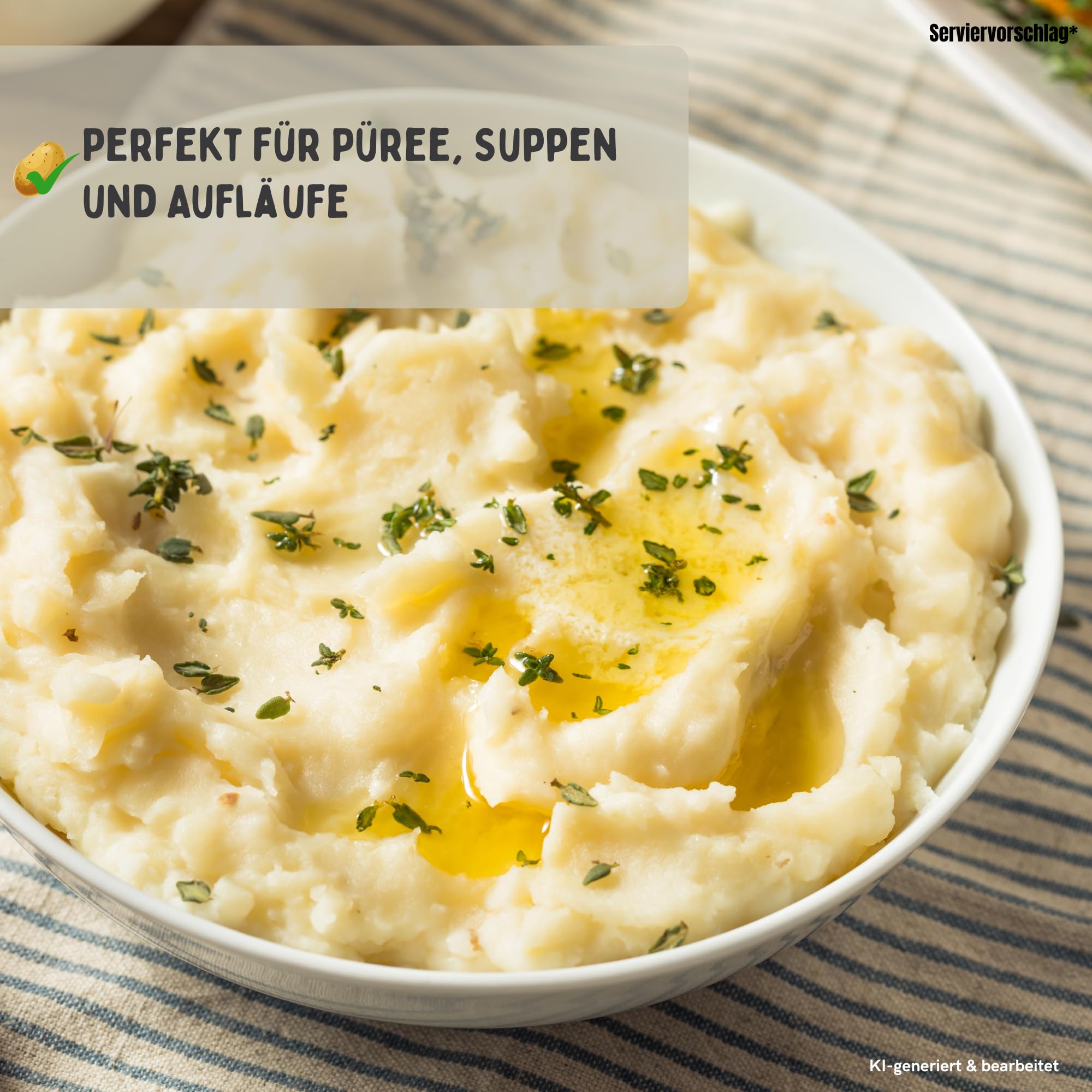 FRUCHTVERSAND24® Speisekartoffeln Afra 12,5kg | feiner mehliger Geschmack | gelbfleischig | für Back- Ofenkartoffeln, Klöße & Knödel, Pommes, Püree, Salzkartoffeln, Suppe | sehr lagerfähig