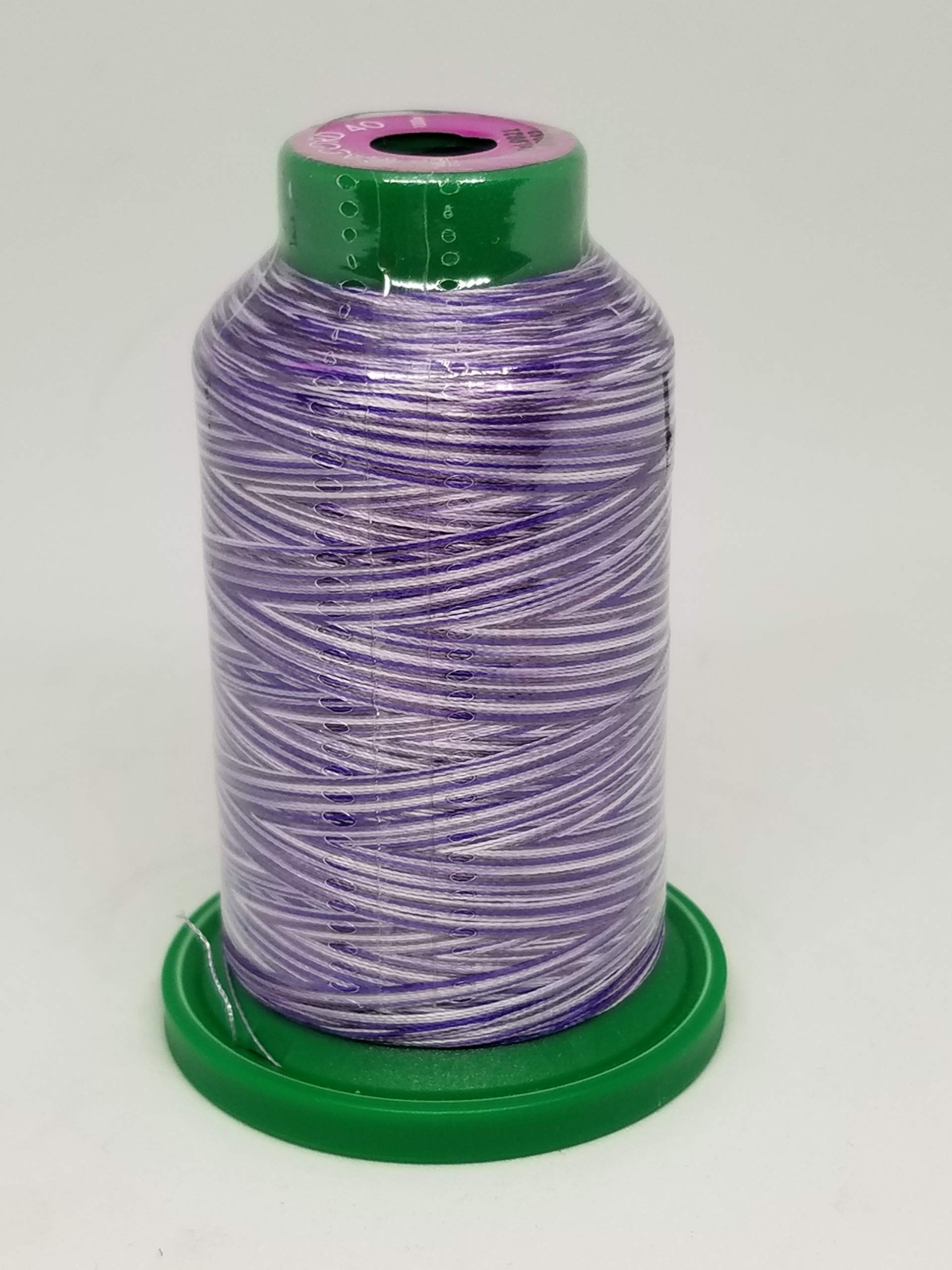 Isacord Embroidery Thread Variegated (9921 Grape Crush)