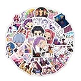 75PCS Pop Demon Hunters Sticker Sheets – Korean Idol Movie, 3D Anime, Huntrx, Saja Boys, Jinwoo, Rumi, Tiger, Zoeystery, Miromabby – Waterproof for Bottle, Phone, Party Decor, Scrapbook