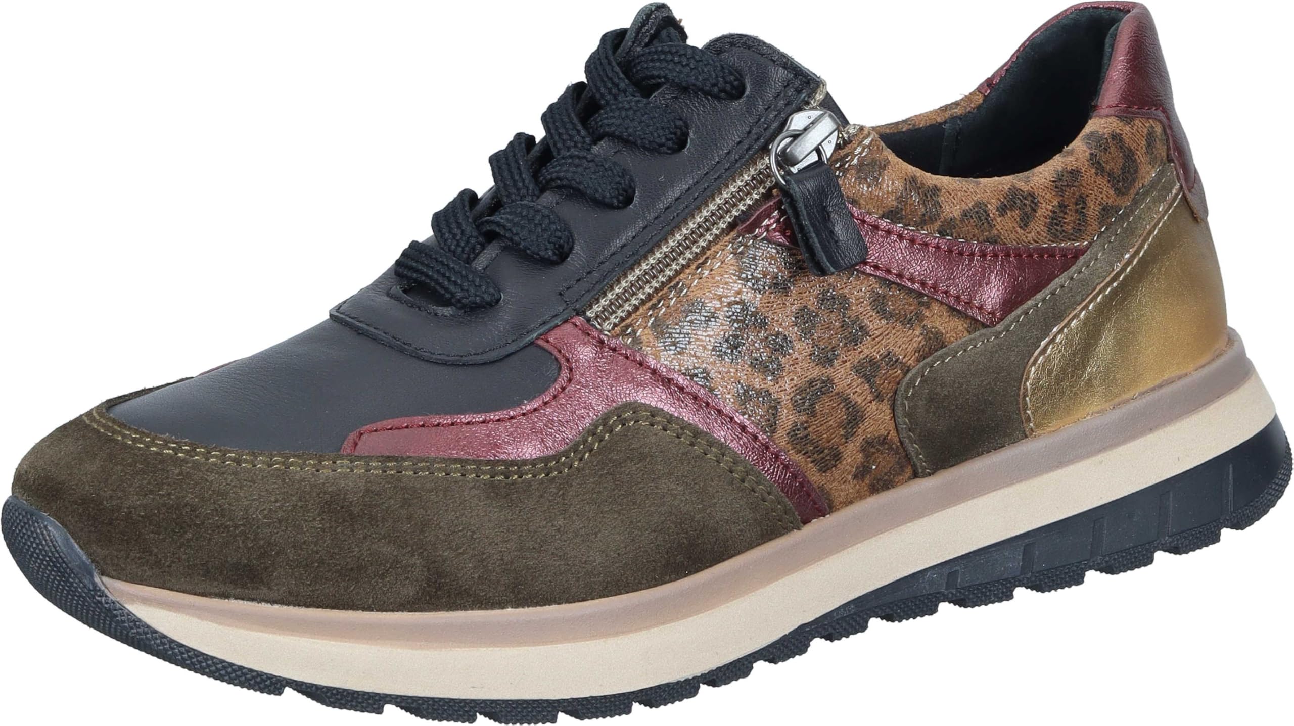 Comfortabel Damen 951313-02 Sneaker, braun, 37 EU, braun, 37 EU
