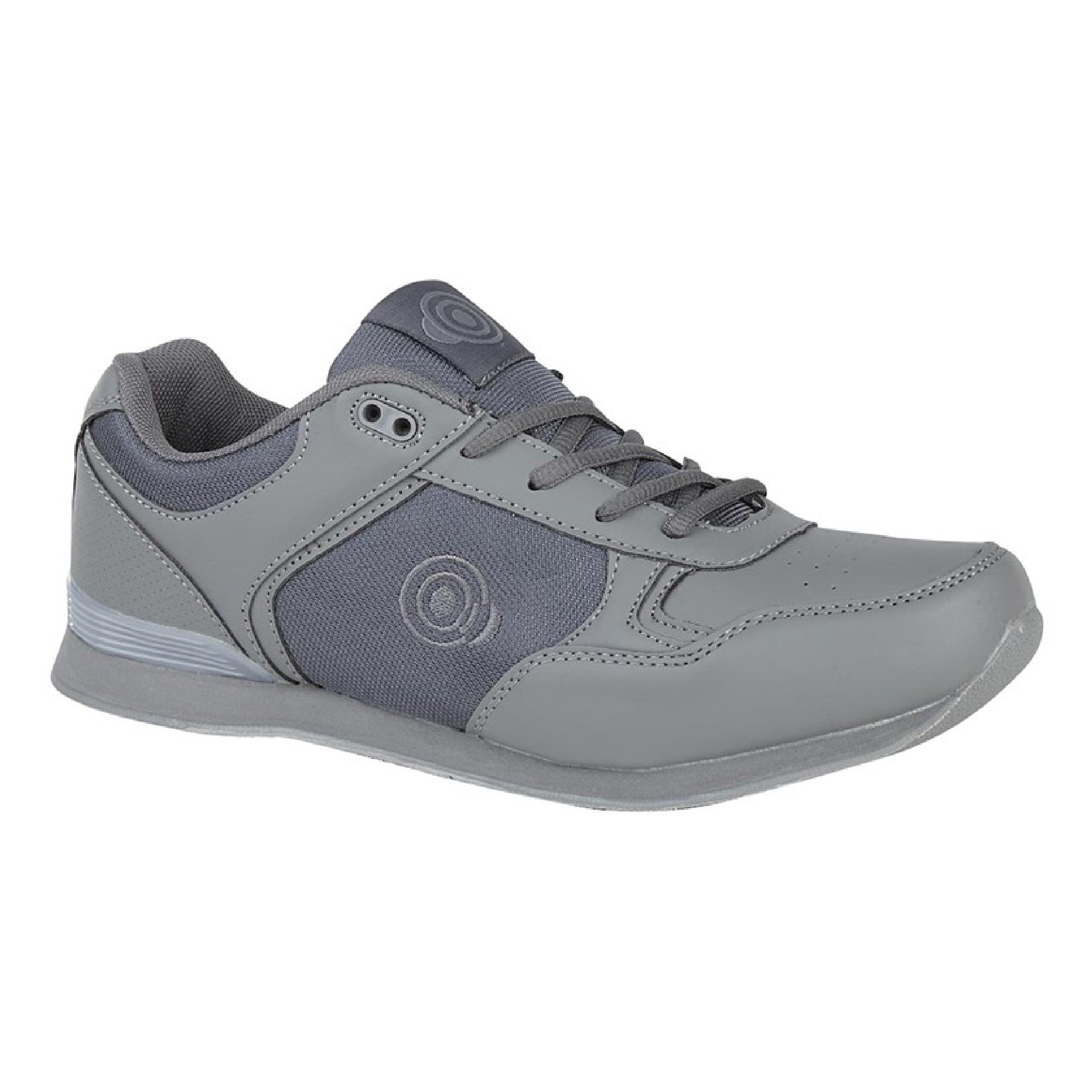 Dek Jack Hombres con Cordones Bolos Zapatos/Zapatillas Blanco/Gris - Gris, 12 UK