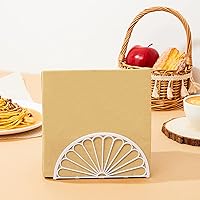 Vista 4 de 24 servilleteros de plástico con diseño de ventilador, dispensador de pañuelos independiente en forma de abanico, soporte para servilletas de papel