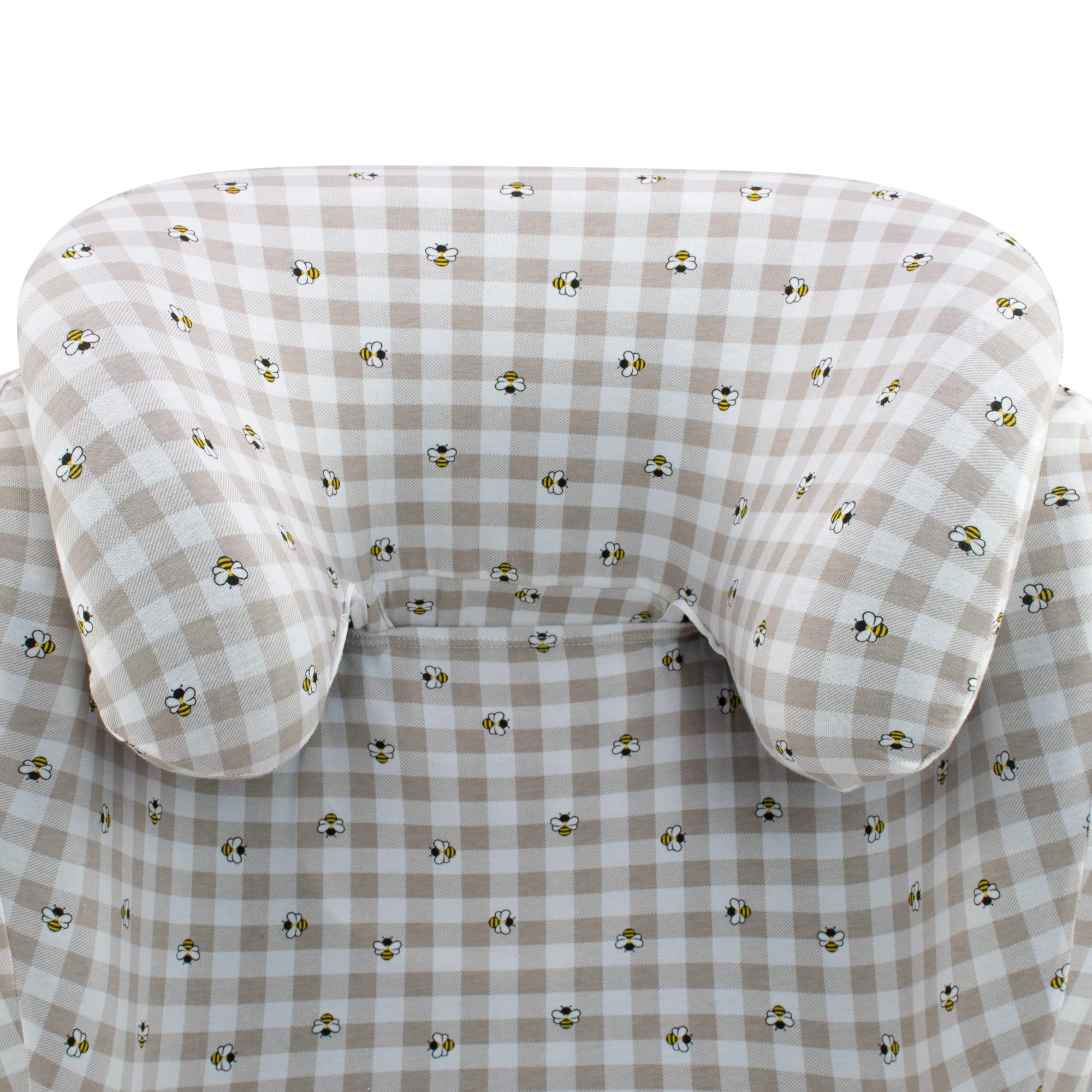 JYOKO Kids Bezug für Autositz kompatibel mit Römer KIDFIX II XP SICT (Picnic Vichy, MIT Auge)