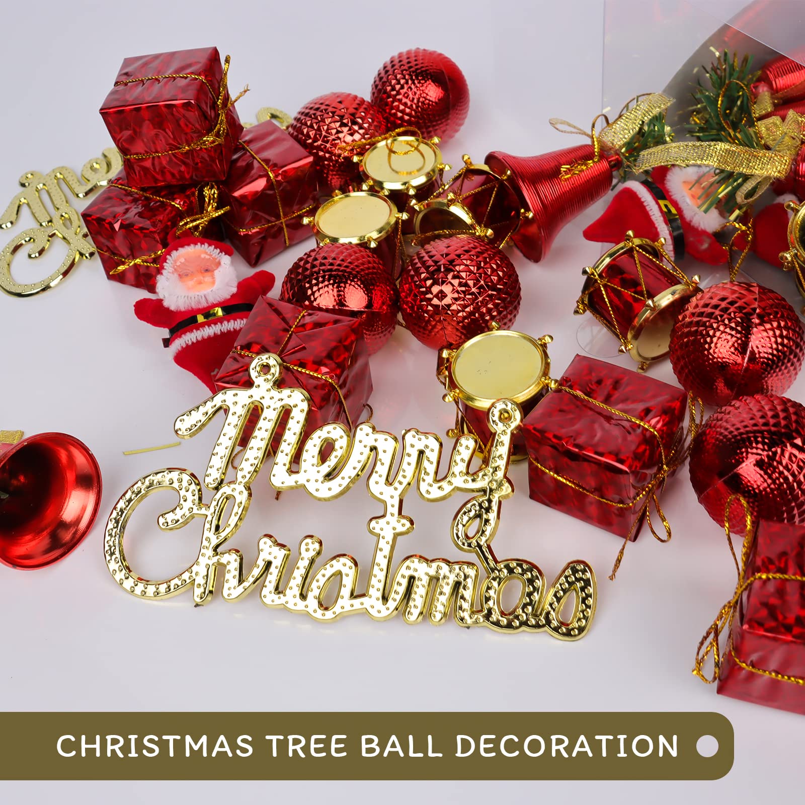 Décoration de sapin, boule de noël fait main, boule de noël peinte à la
