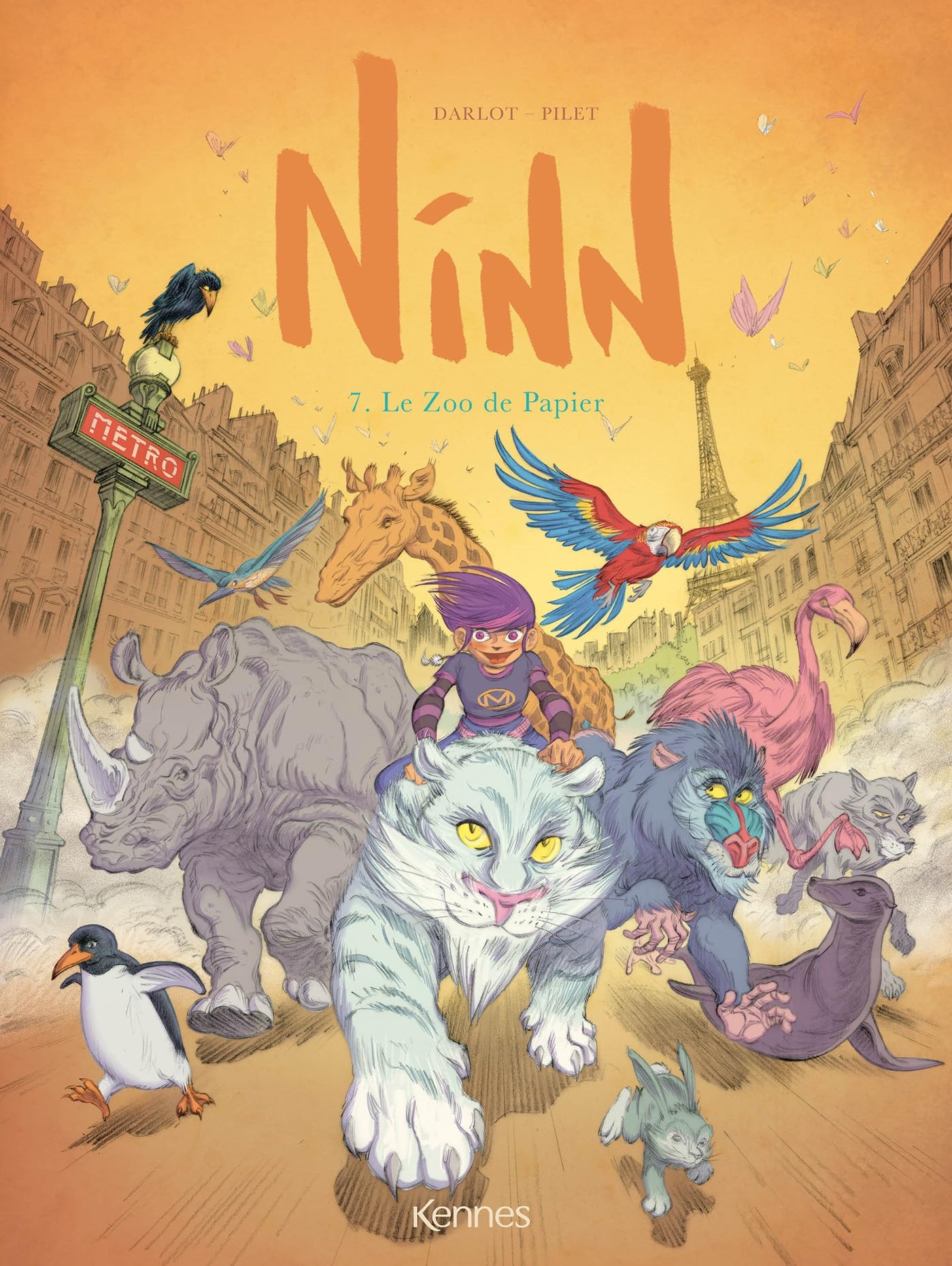 Ninn T07: Un zoo de papier