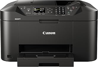 Canon MAXIFY MB2150 Multifunction Colour Inkjet Printer - A4 Print, Copy, Scan, Fax - 250 Sheet Capacity, 50-Sheet ADF - Wi-Fi, Cloud Link, USB Connectivity - Home Office Printer