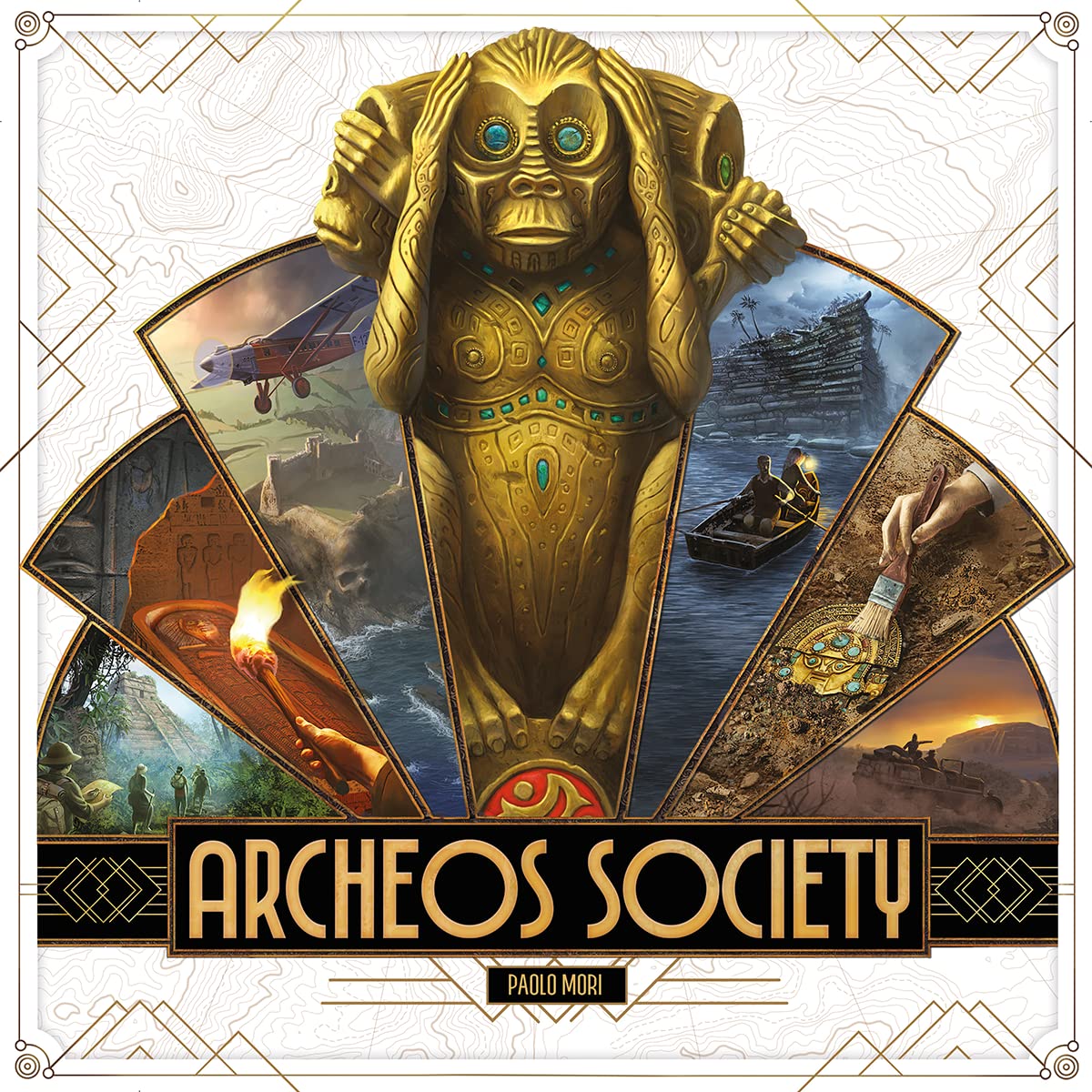 Space Cowboys, Archeos Society, gioco di intenditori, 2-6 giocatori, dai 12+ anni in su, 60 minuti, tedesco