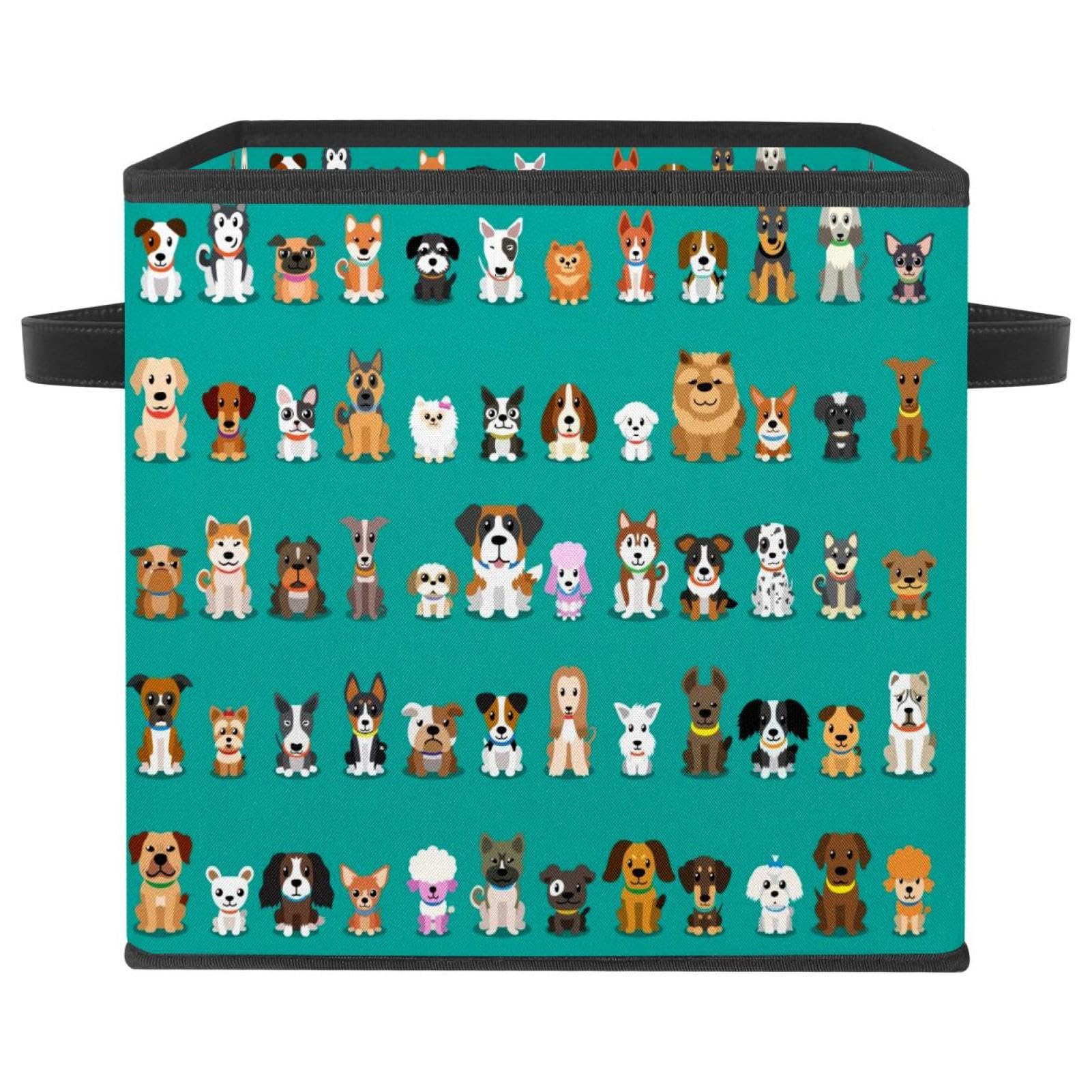 Boîte de rangement pliable tissu cube organiseur placard bac de rangement jouet vêtements