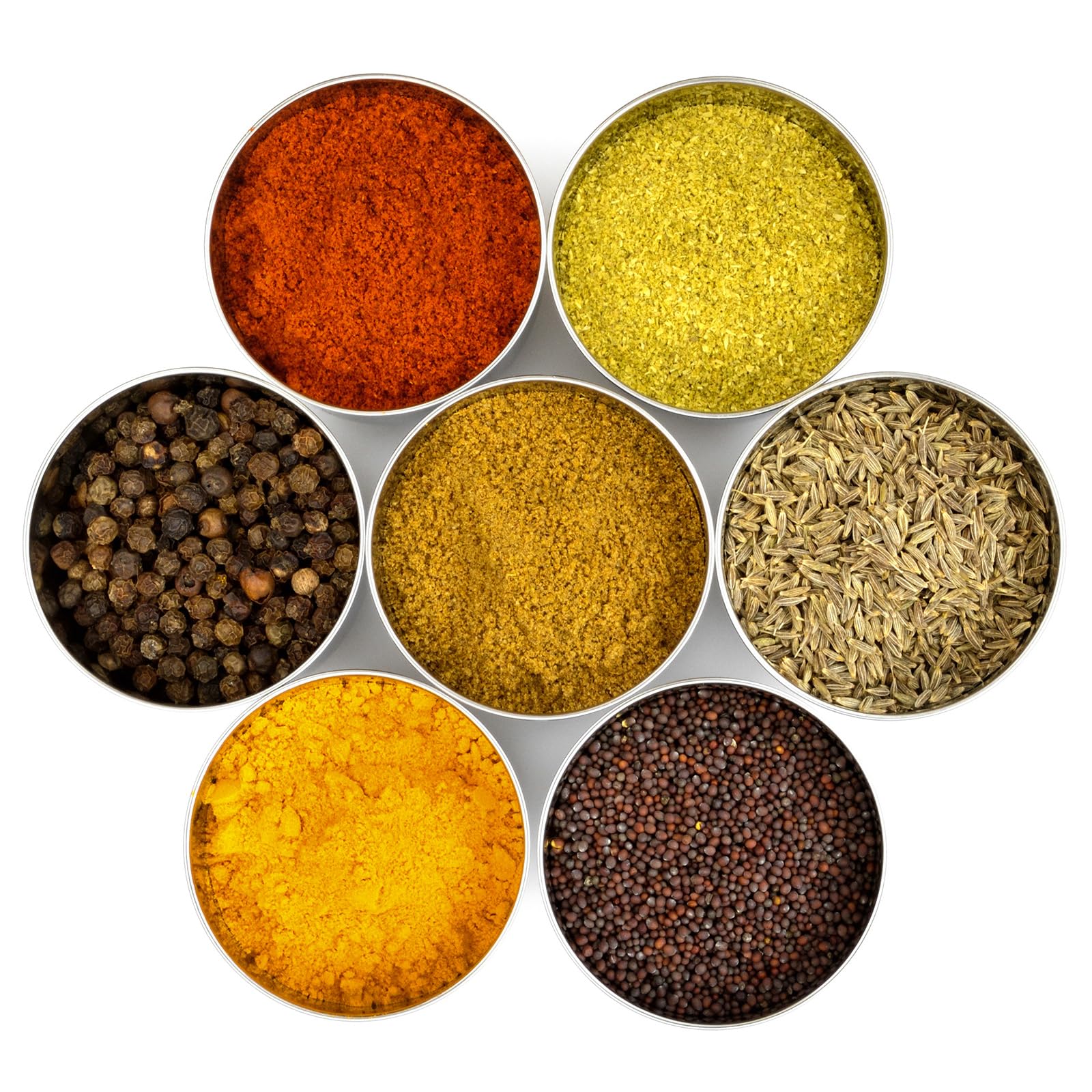 QUARKZMAN 4 Inch Bols À Sauce En Acier Inoxydable, 12 Pcs Mini Bols Ronds Individuels Condiments Plateau À Condiments Bol Mélange Soucoupes Assiettes À Apéritif Préparation, Or