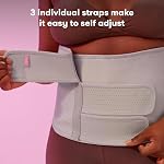 Frida Mom Belly Binder, Postpartum Essentials for Natural and C-Section Recovery, Adjustable Compression Wrap, After Birth Brace, Abdominal Band, 9" High