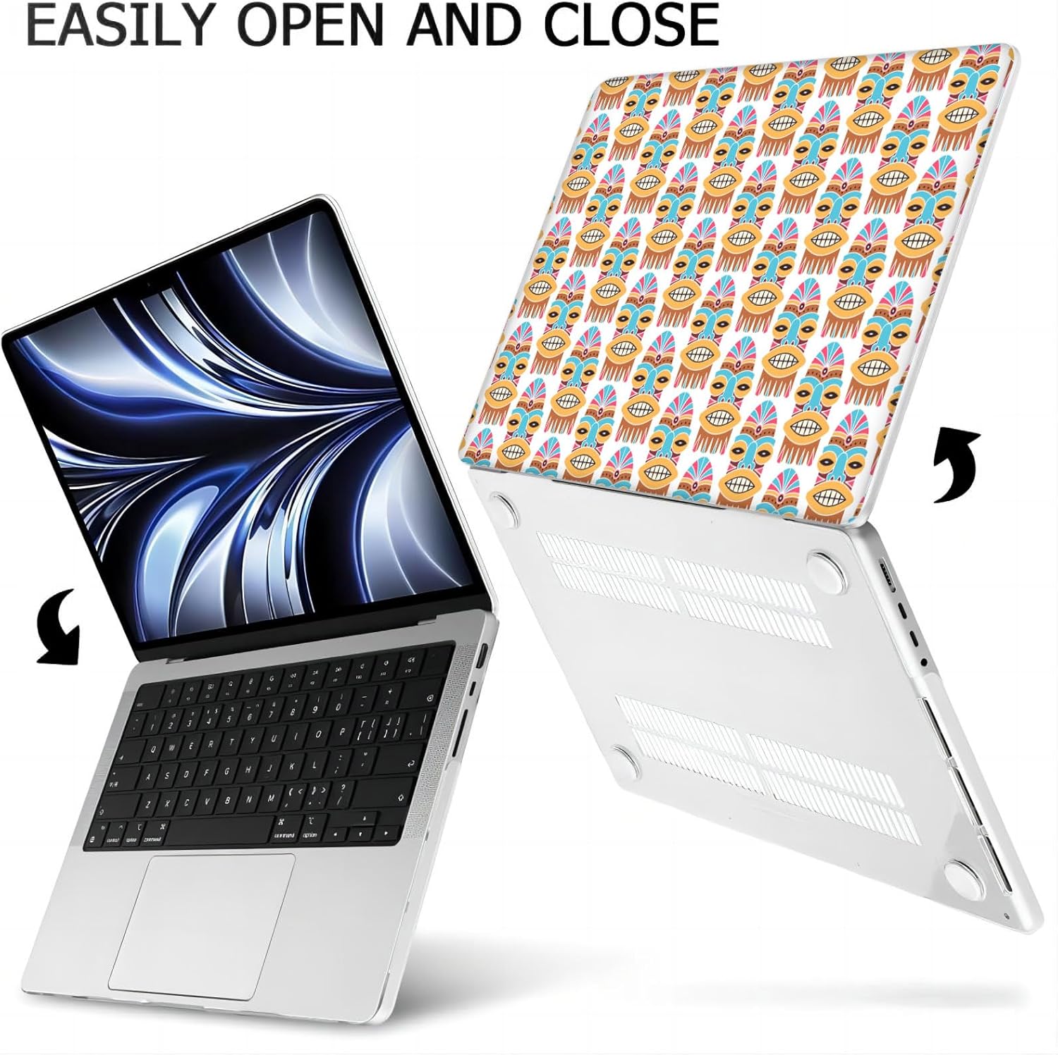 Compatible with MacBook Neo 13-inch, Hard Shell Case with Keyboard Cover and Screen Protector (A3404 A18 Pro chip, 2026 Release) - Totem MD8626