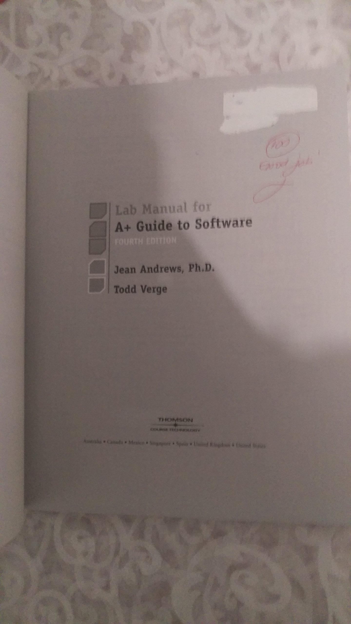 *Lab Manual A Software