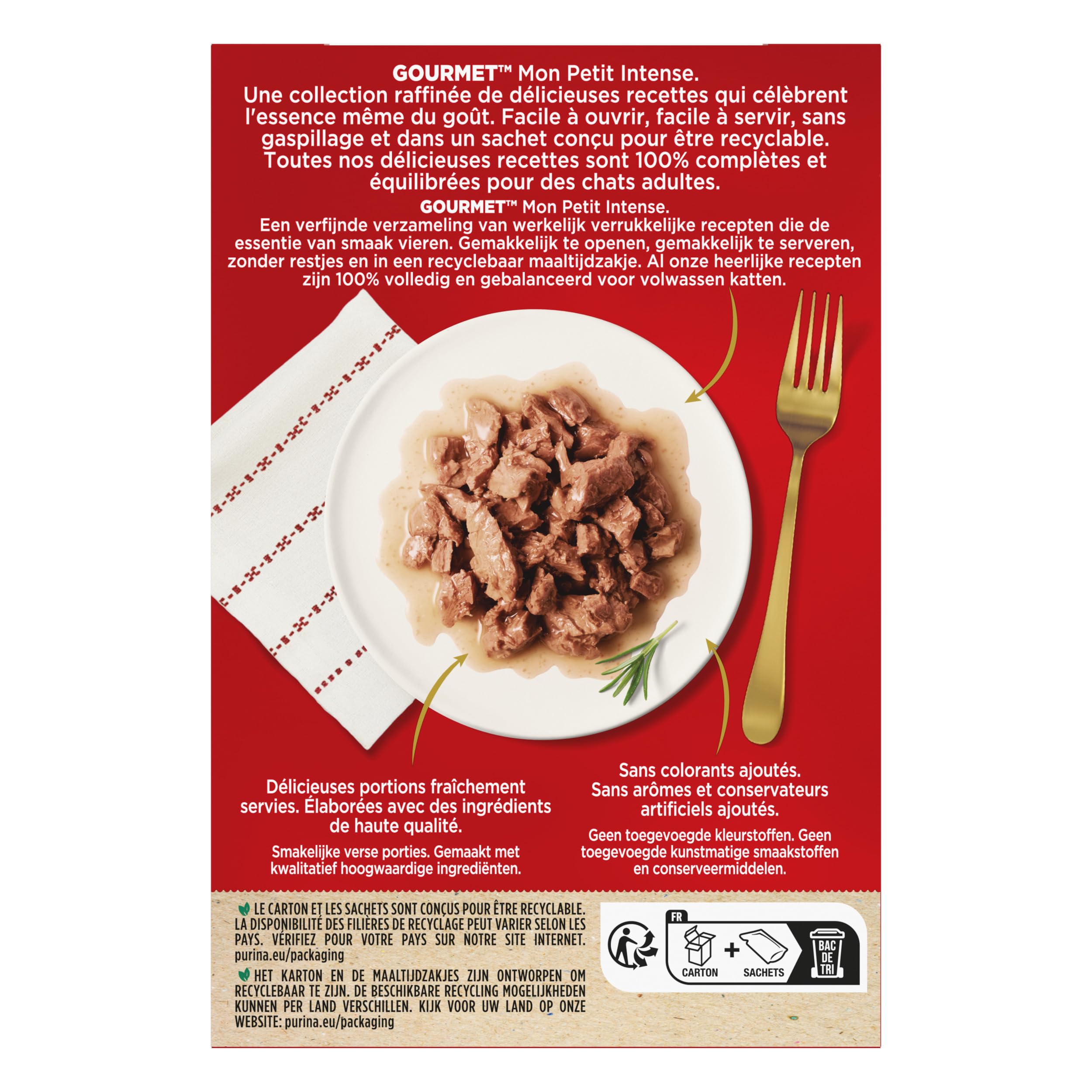 GOURMET Mon Petit Poissons 6x50g