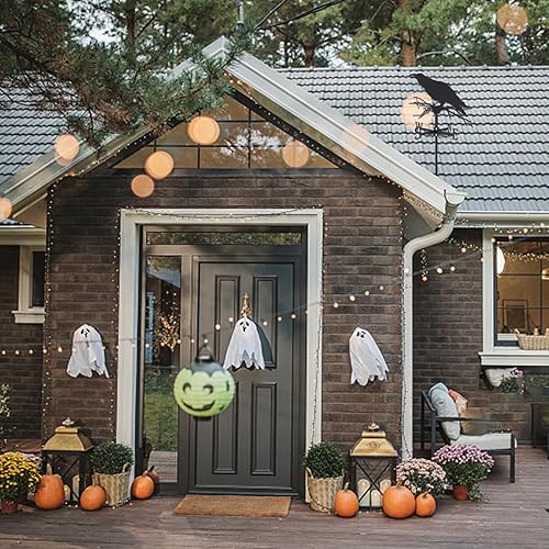 Miniatura 4 de SUPERDANT Adorno de cuervo de veleta de viento, veleta de viento de metal para decoración de jardín, granja, decoración de jardín, herramienta de