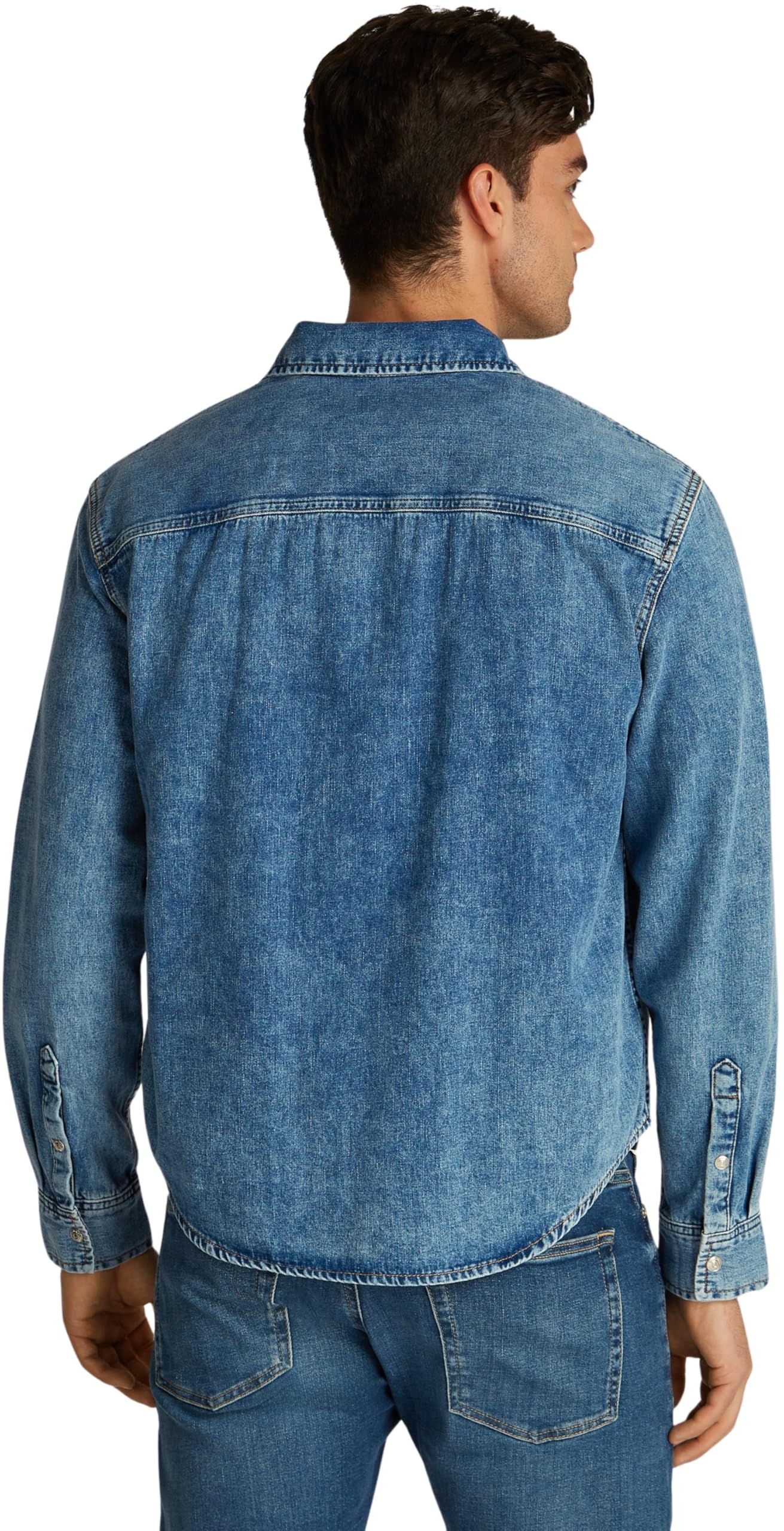 Calvin Klein Regular Dj30j326561 Camicia L/S Unisex - Adulto