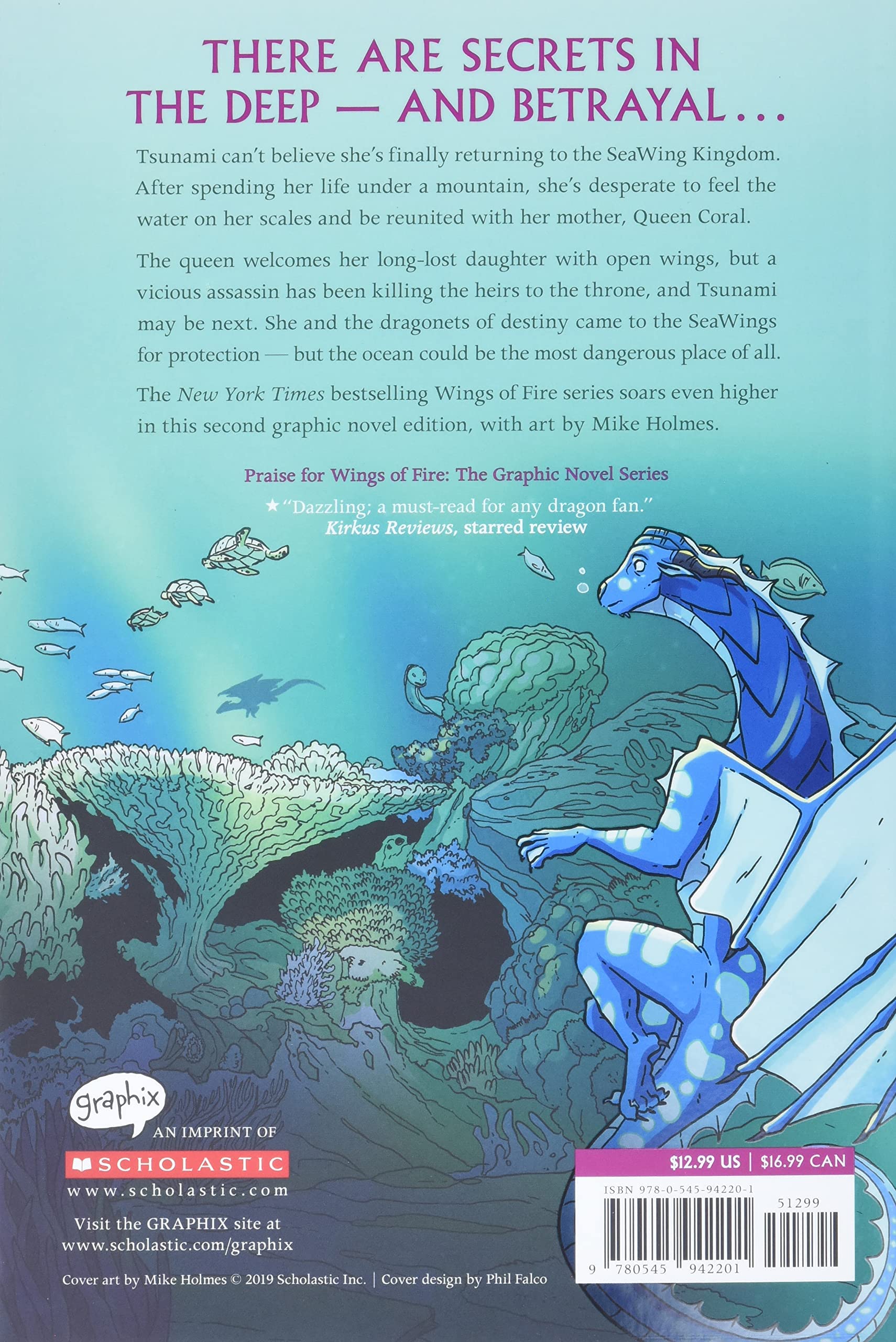 Wings of Fire Graphic Novel #02: The Lost Heir (Graphix) 1