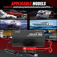 Vista 6 de Cargador de batería LiFePO4 24V10A