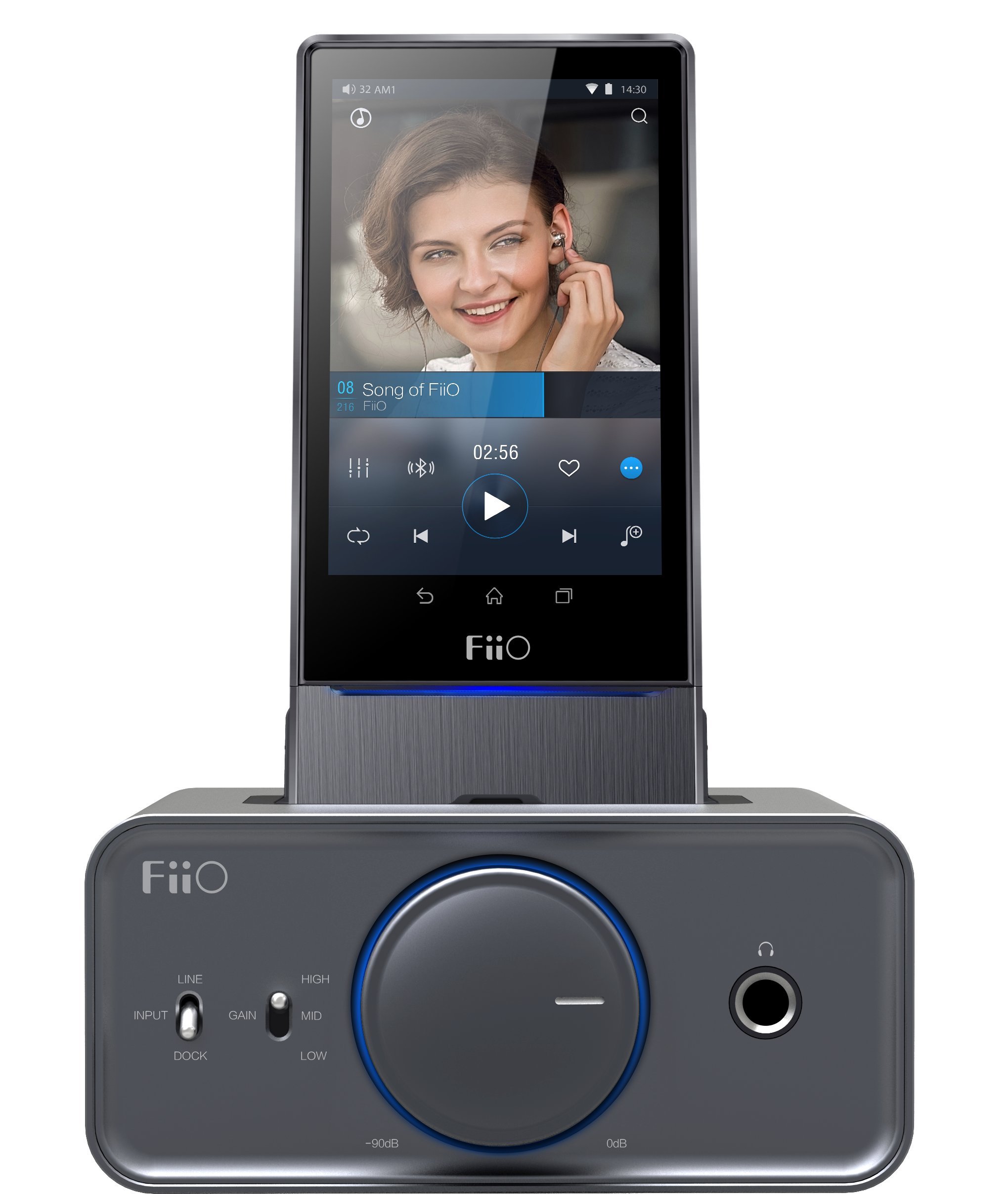 Amazon.com: FiiO K5 Docking Headphone Amplifier/DAC, Titanium