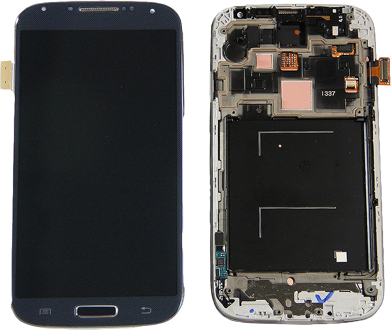 Black LCD Display Touch Screen Digitizer Full Assembly with Frame for Samsung Galaxy SIV S4 I337 M919