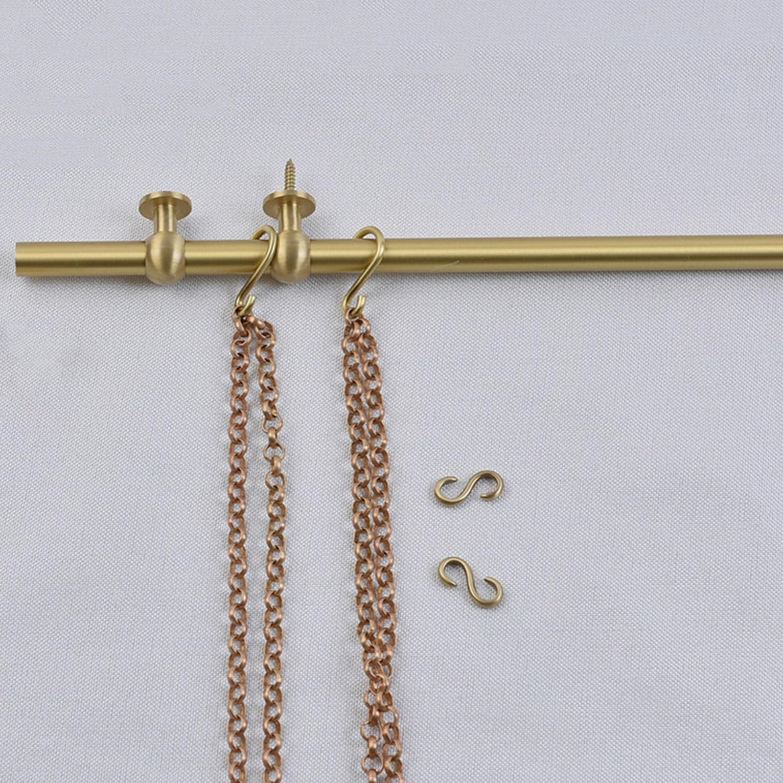Système de rail laiton robuste 1.65m pour accrochage de tableaux
