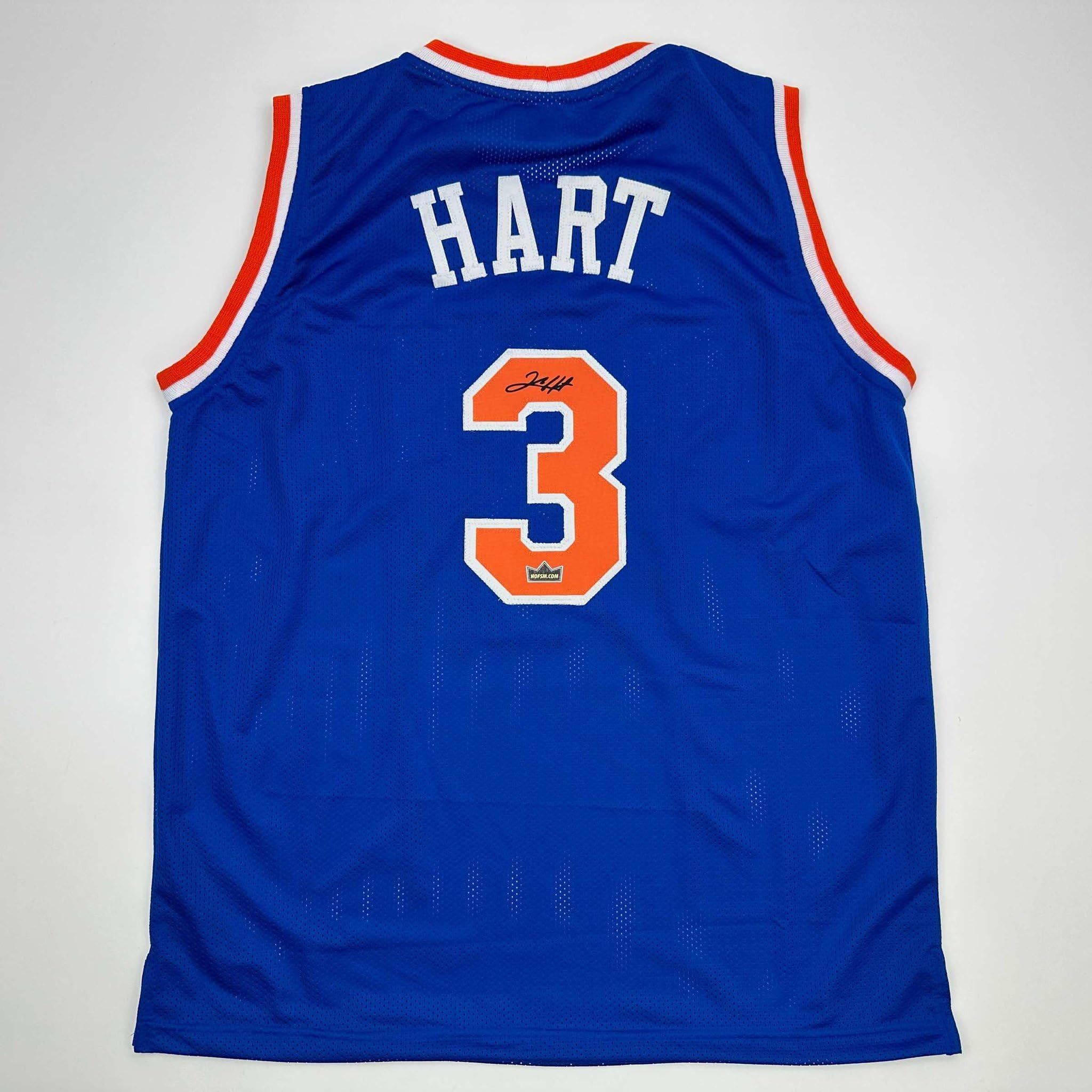Amazon.com: Facsimile Autographed Josh Hart New York Blue Reprint