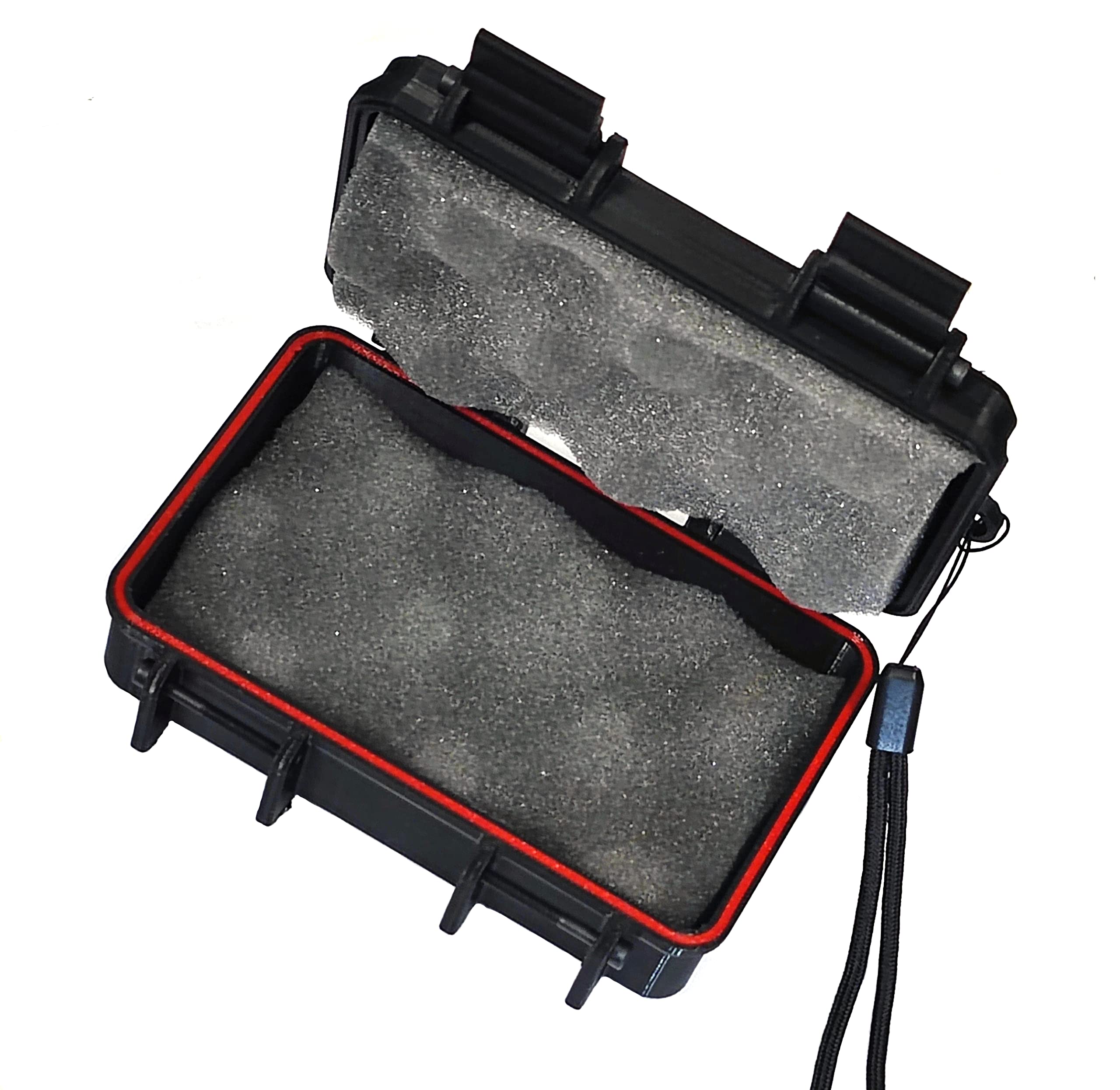 Scatola Porta Reperti Oggetti Ritrovamenti Metal Detector con Spugna Interna Resistente alla Pioggia Box in ABS