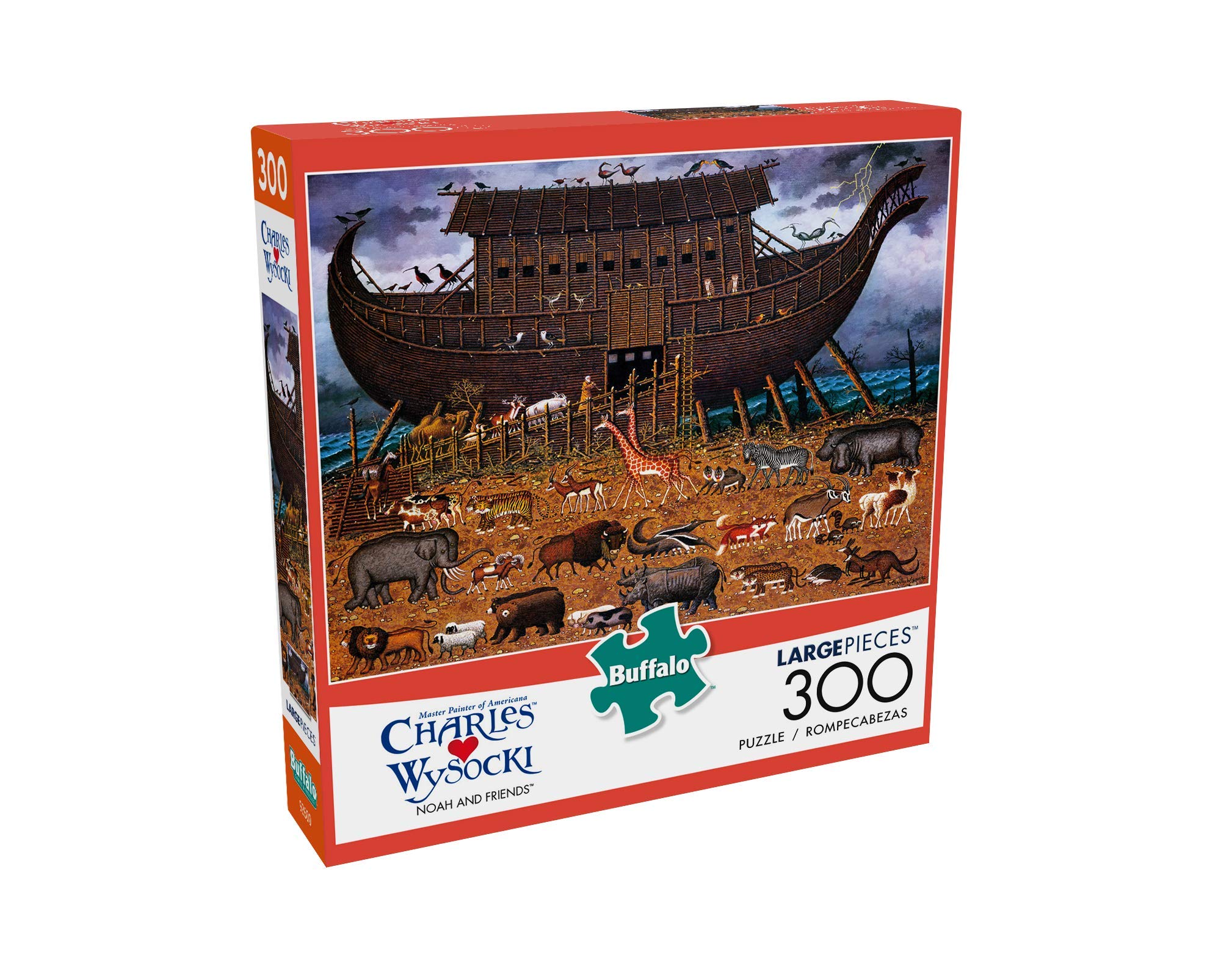 Amazon.com: Buffalo Games - Charles Wysocki - Noah and