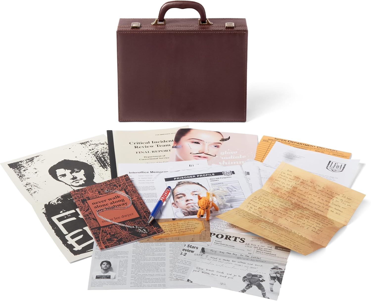 Hunt A Killer The Melancholy Killer - Solve a Murder of 90s Serial Killer - for True Crime Fans with Documents & Puzzles - Murder Mystery Game for Adults - Solve Crimes at Game Night or Date Night