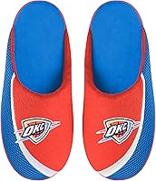 Vista 4 de FOCO Pantuflas NBA 2022 Big Logo Color Edge para hombre Golden State Warriors