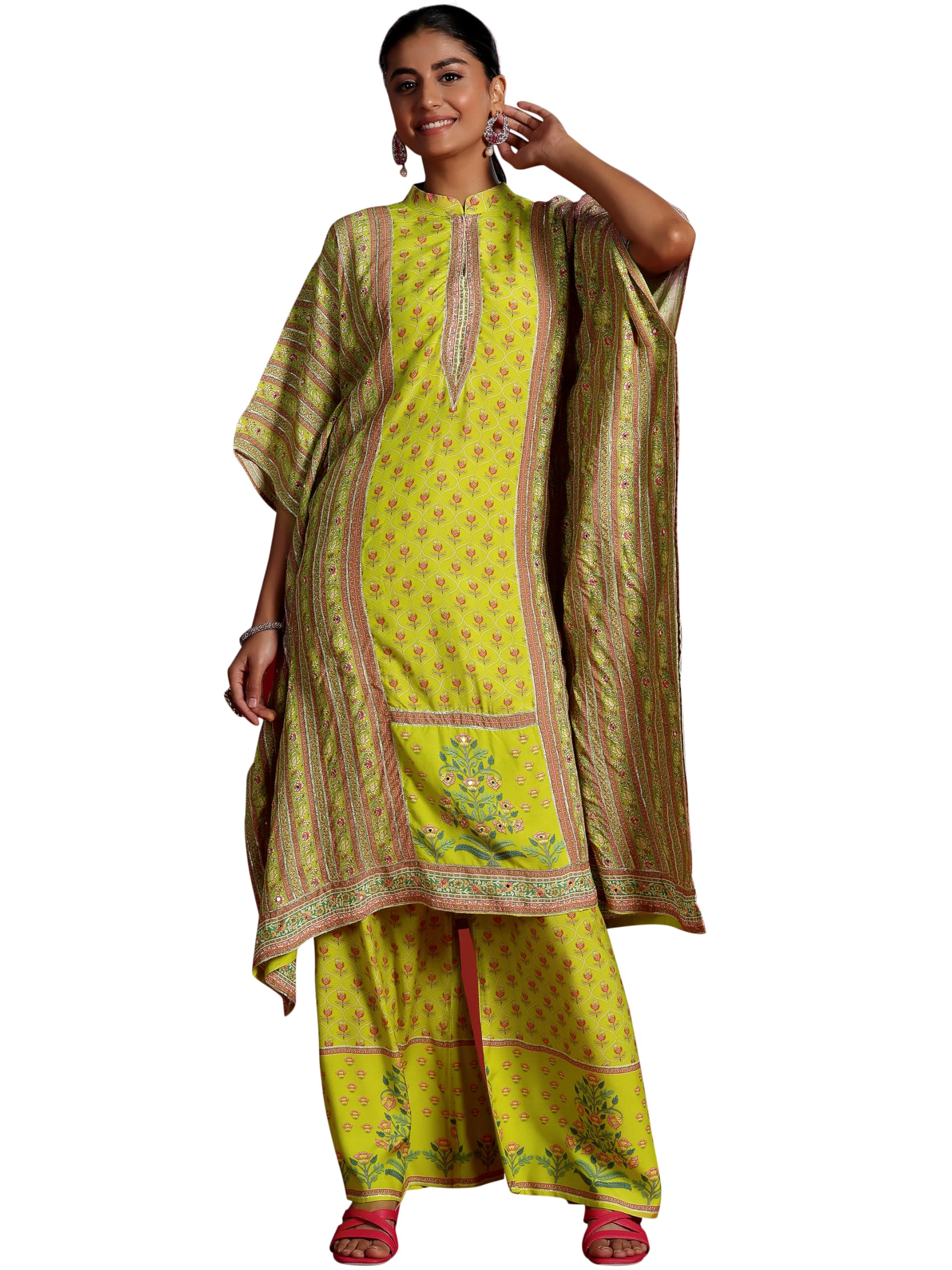 libas art Womens Printed Muslin Co-ord Set for Women-picture-27