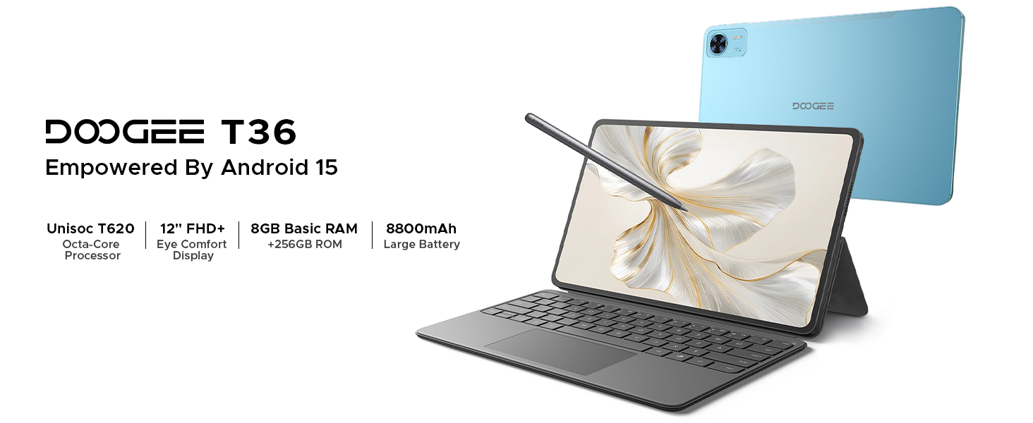 Watch DOOGEE T36﹙2025﹚ Tablet Android 15 Tablets on Amazon Live