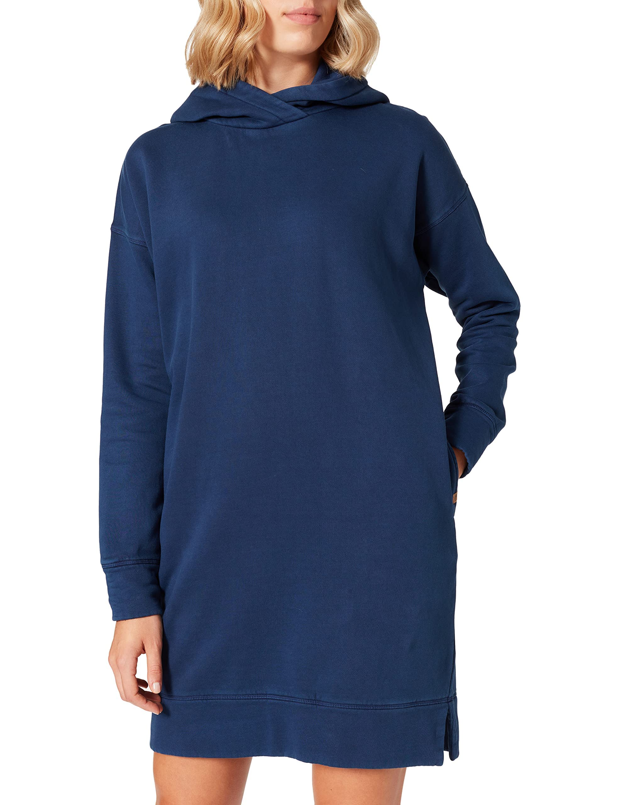 camel active Women's 309945/6f57 Dress, Dark Navy, L