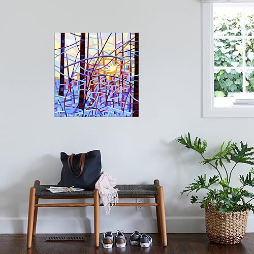 Miniatura 4 de AllPosters Mandy Budan - Impresión giclée para pared, diseño de amanecer, 24 x 24 pulgadas