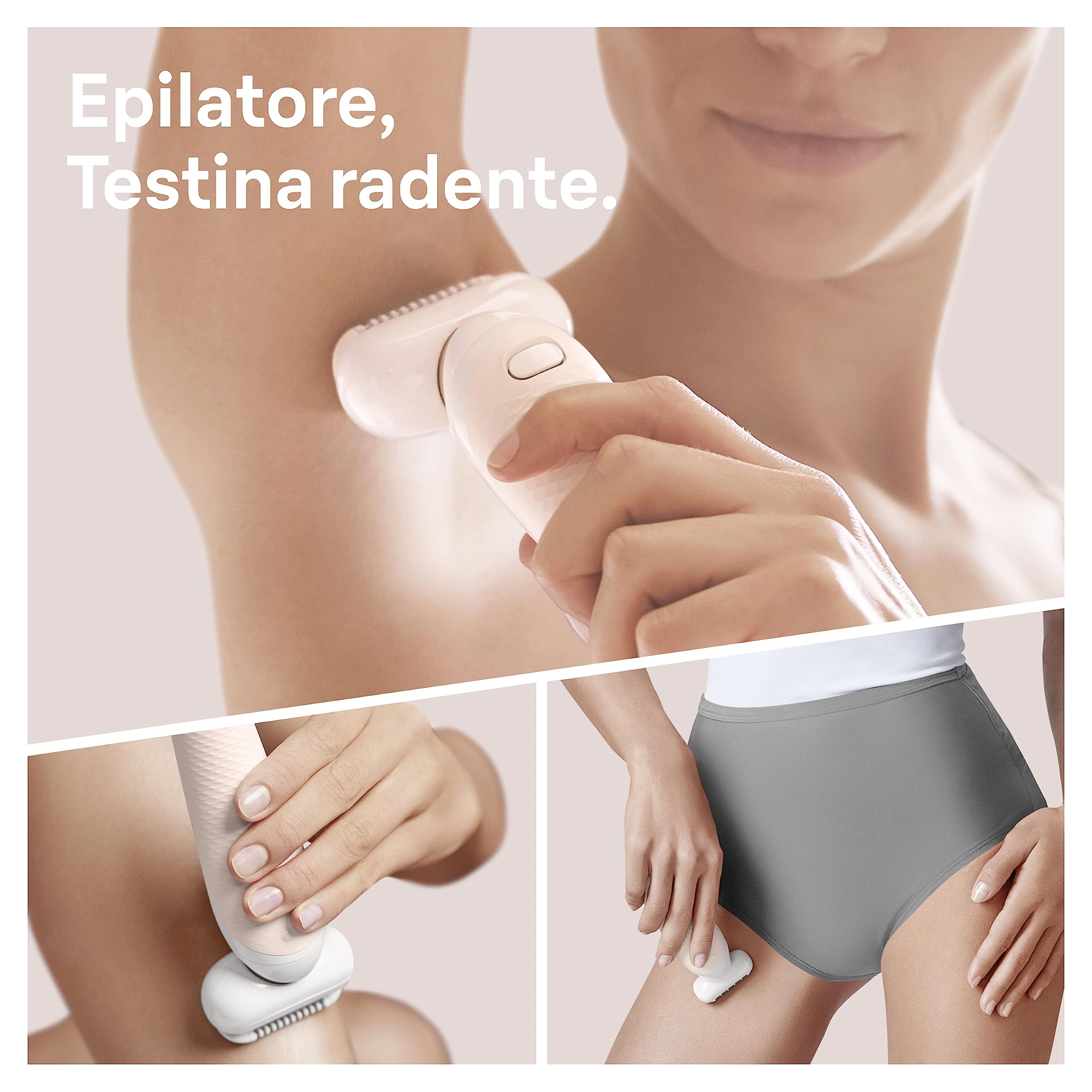 Braun Silk-épil 9 Flex Depilatore Donna, Epilatore Elettrico Donna, Testina Flessibile, Rasoio Donna, Epilazione Semplice,Wet & Dry,Testina radente, Idea Regalo, Festa della Donna,9-006 Flex