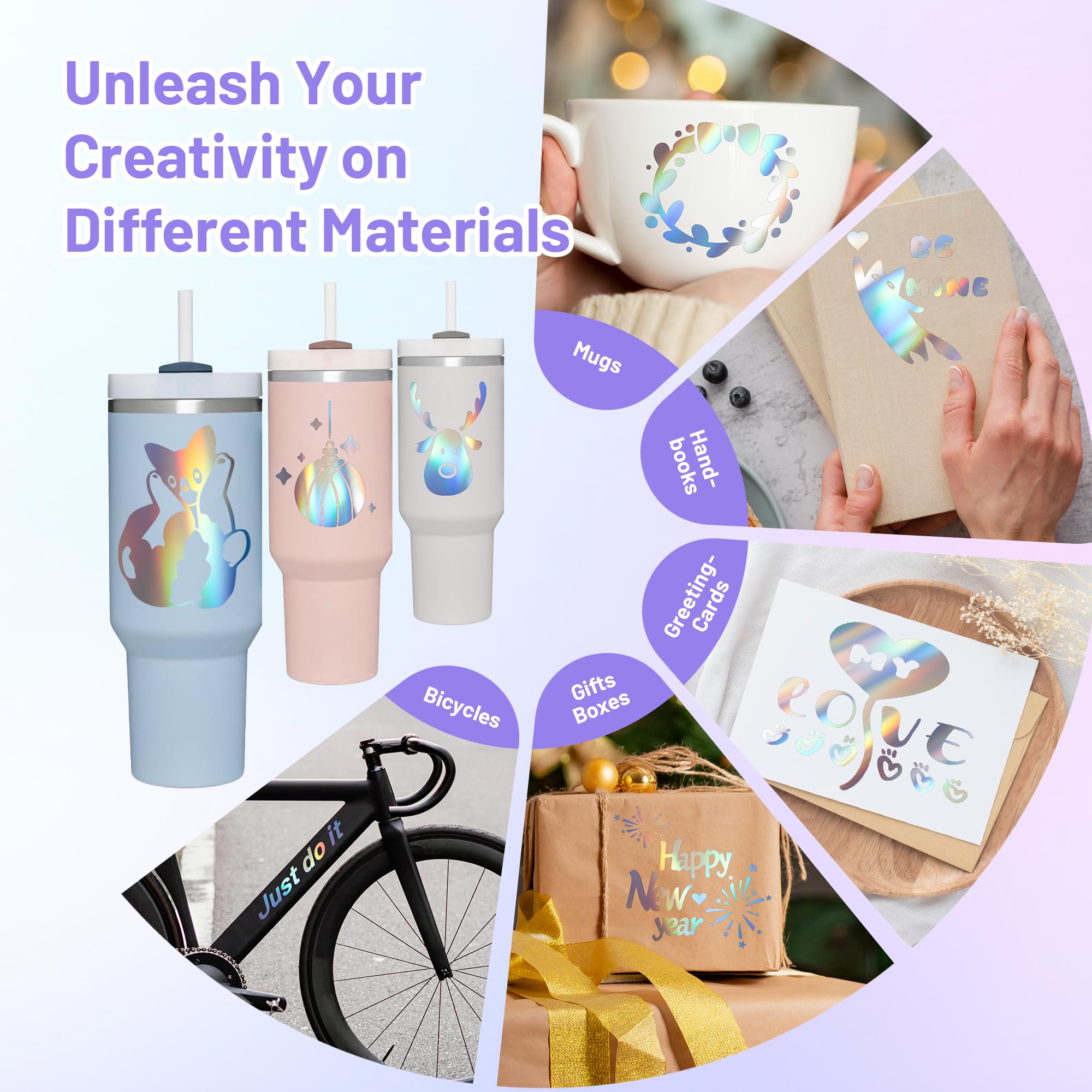 Amazon.co.jp: ホログラフィック パーマネントビニール ホロ