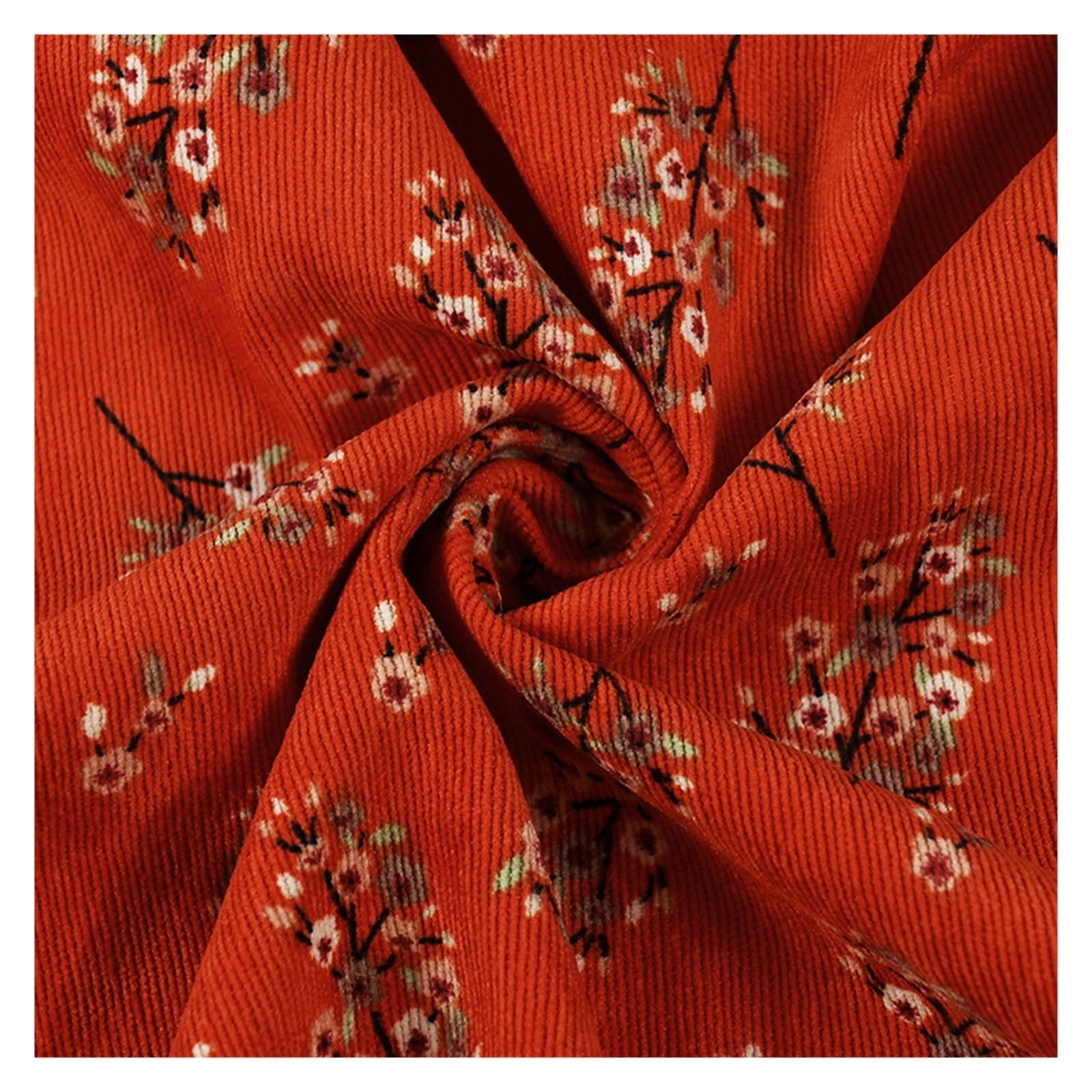 1点物⭕️お安く!◎Custom Daidai fabric◎NR2b 9.7 Amazon.com: HDNSAUD Embroidered Cotton Fabric 100 * 150CM Corduroy